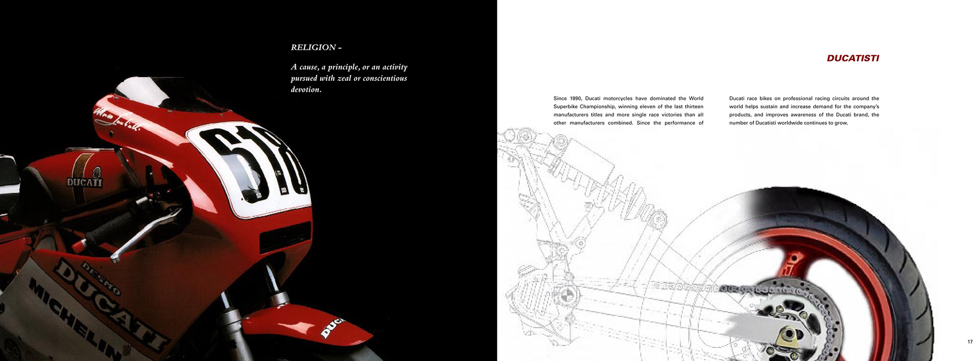 Annual Report spread concept