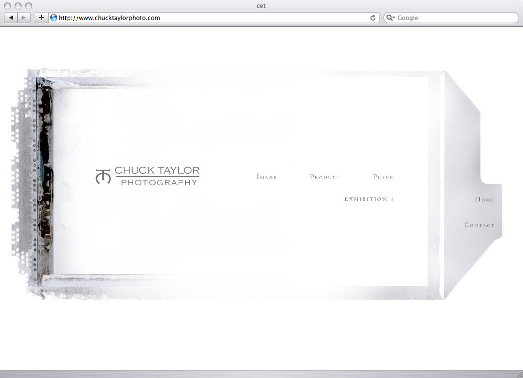 Web Design for Chuck Taylor Photography