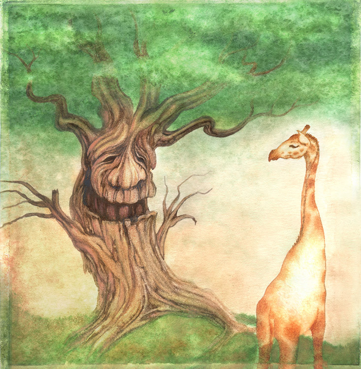 The tree has a great idea to share
