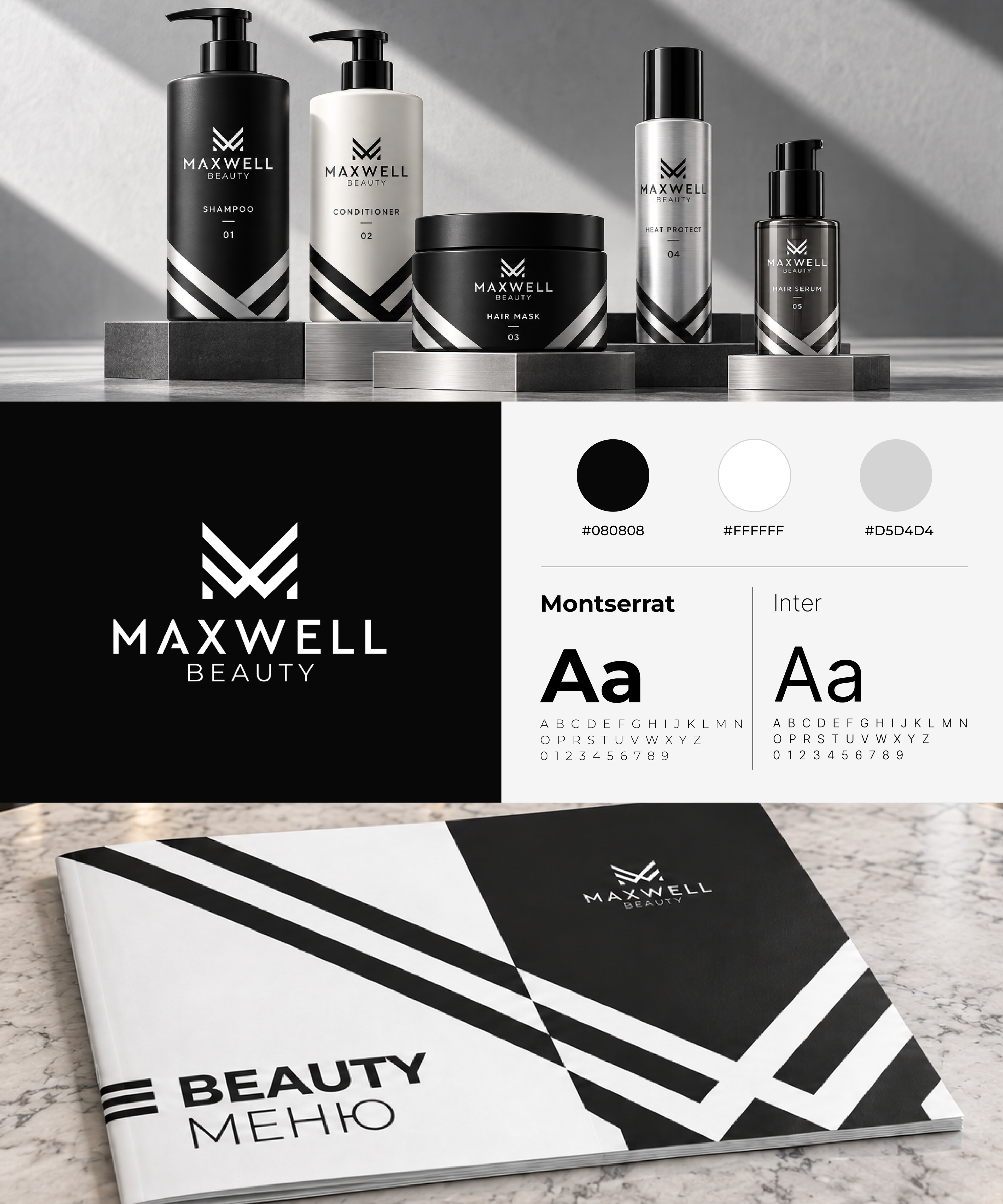 Maxwell Beauty - Brand Identity