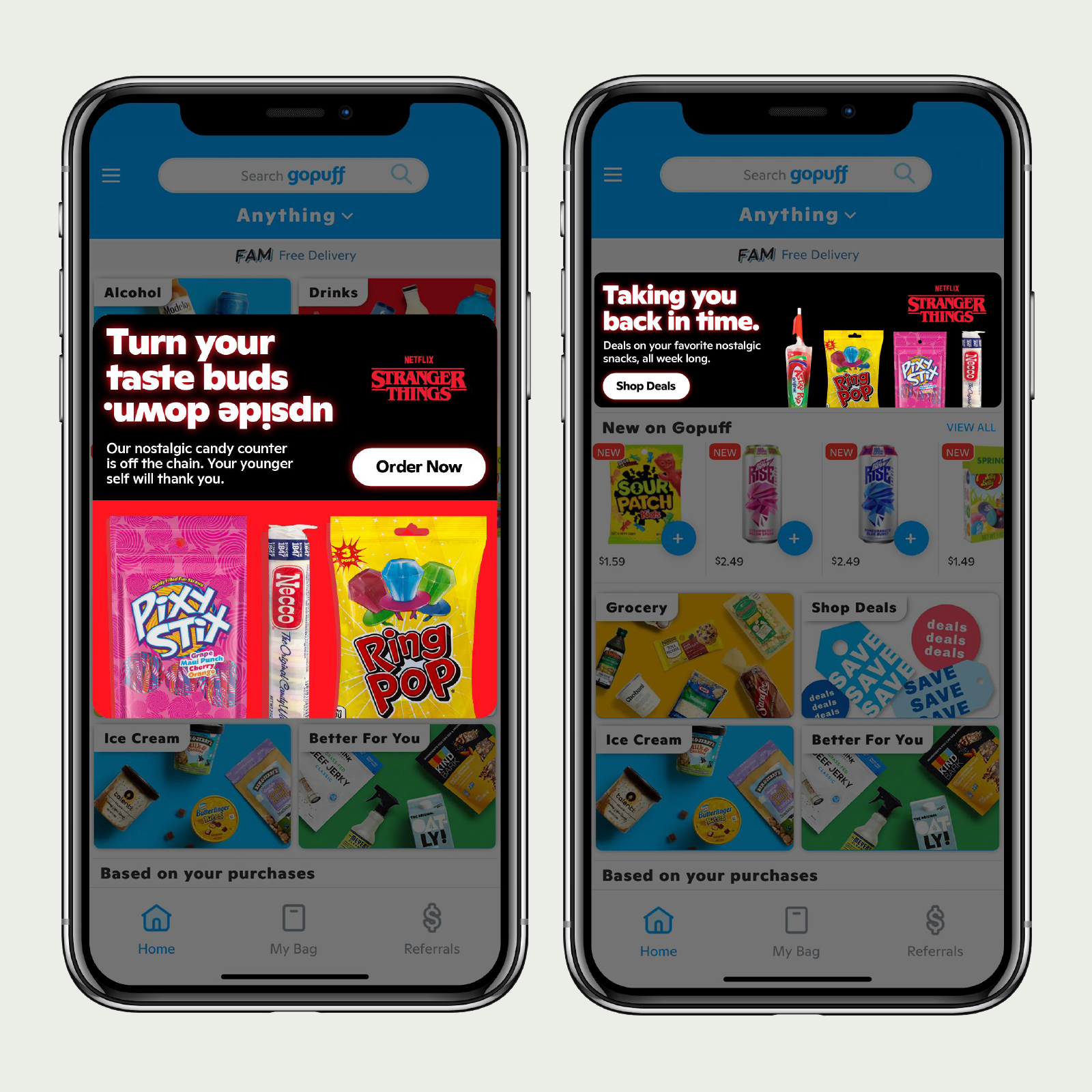 In App Message + Homepage Banner