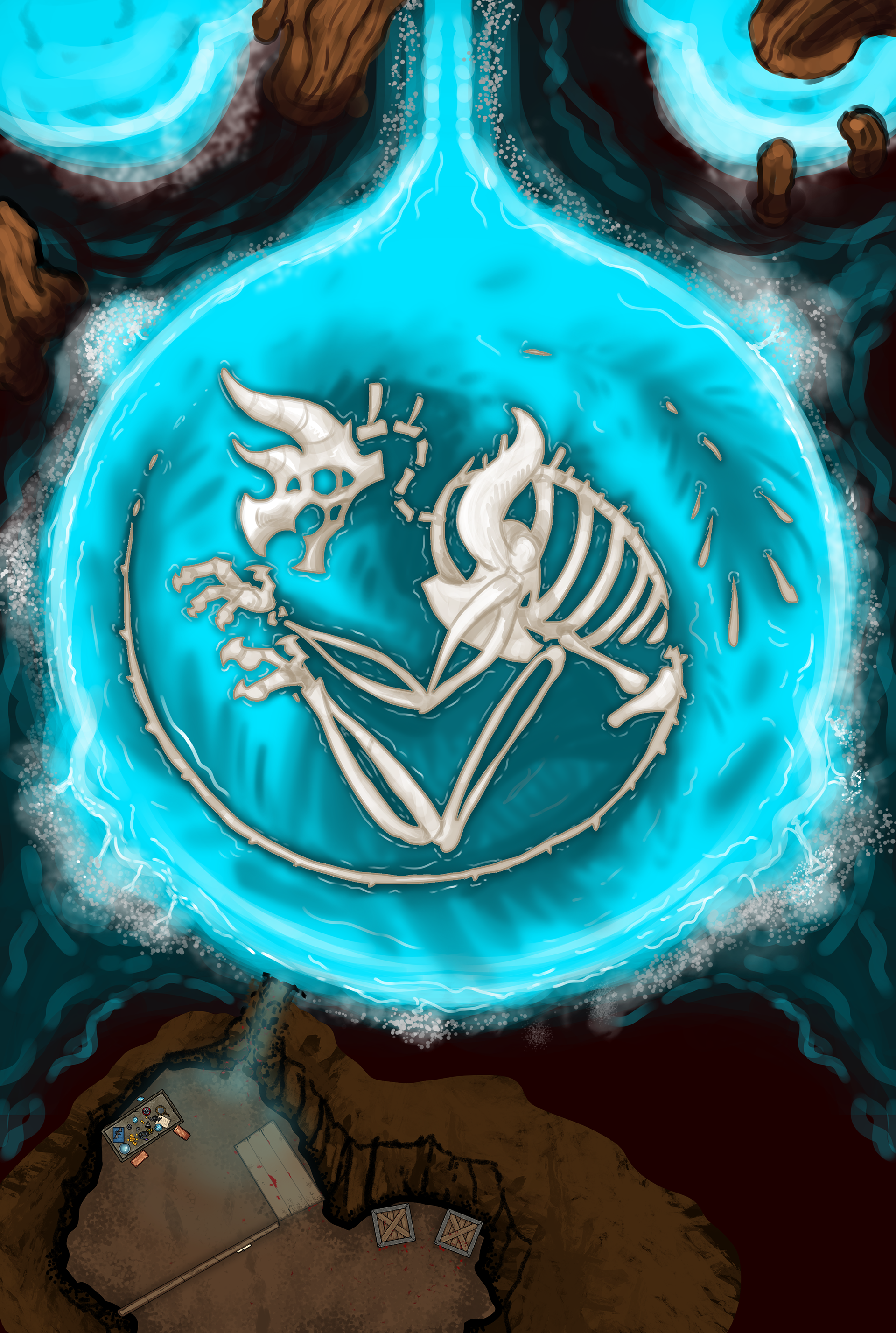 The Bones of Chaeopailla, youngest of the Gods' machines of war.