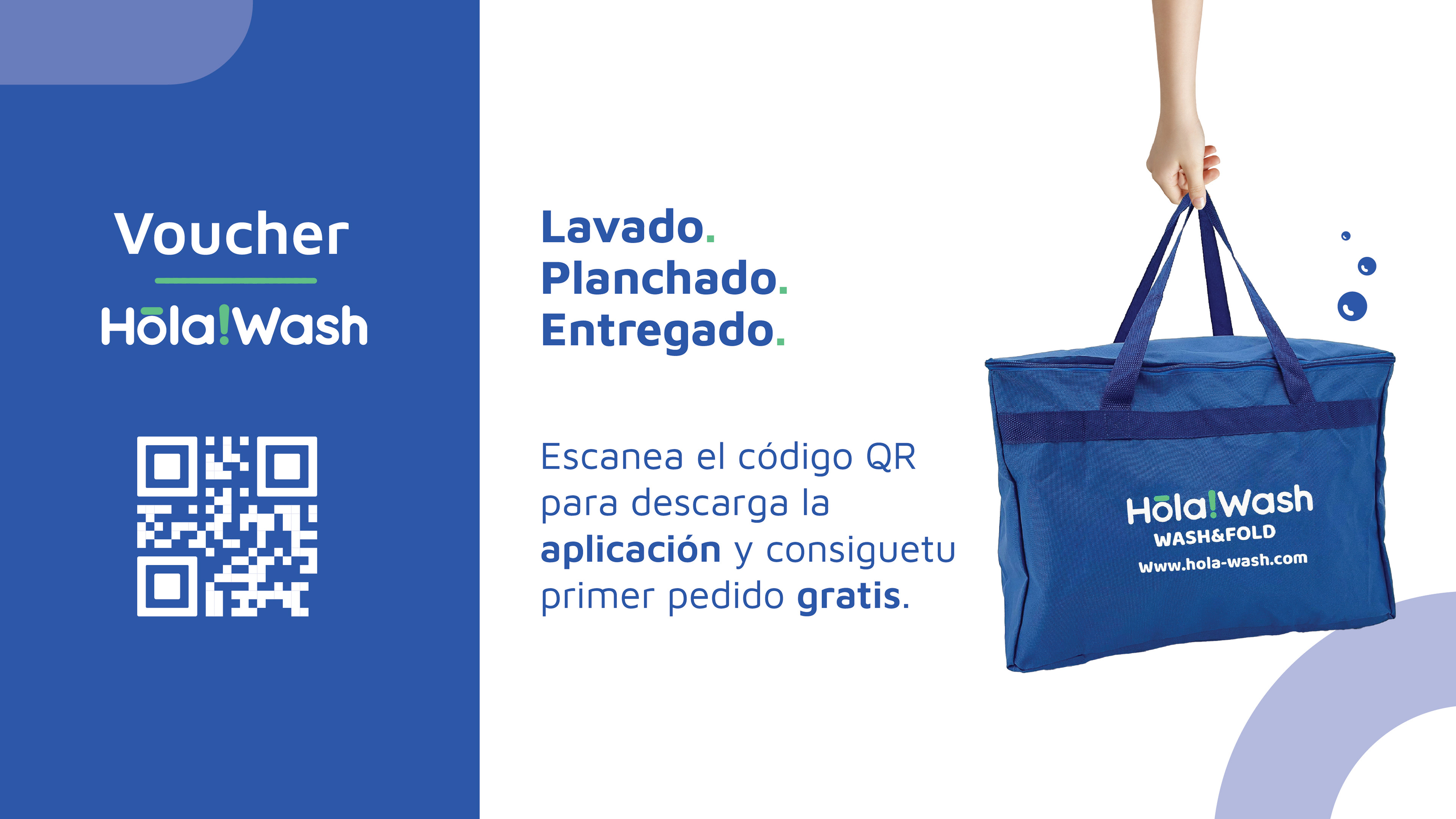 Voucher com QR code de desconto