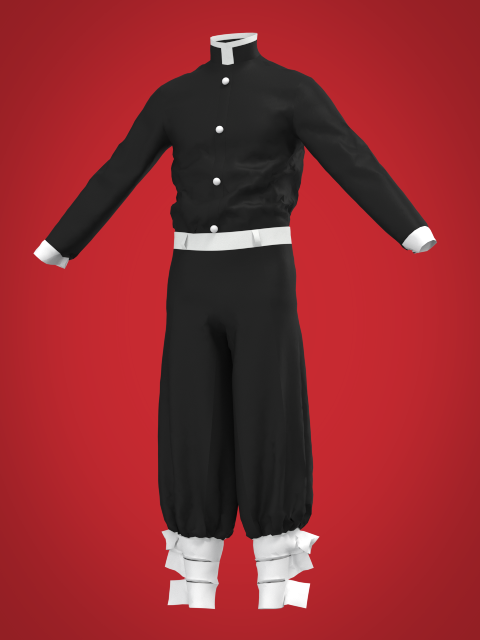 Demon Slayer Uniform (Front)