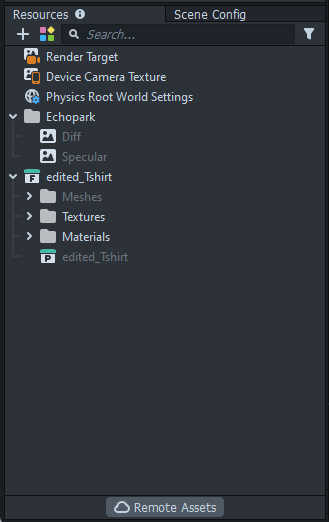 Import custom object into resources