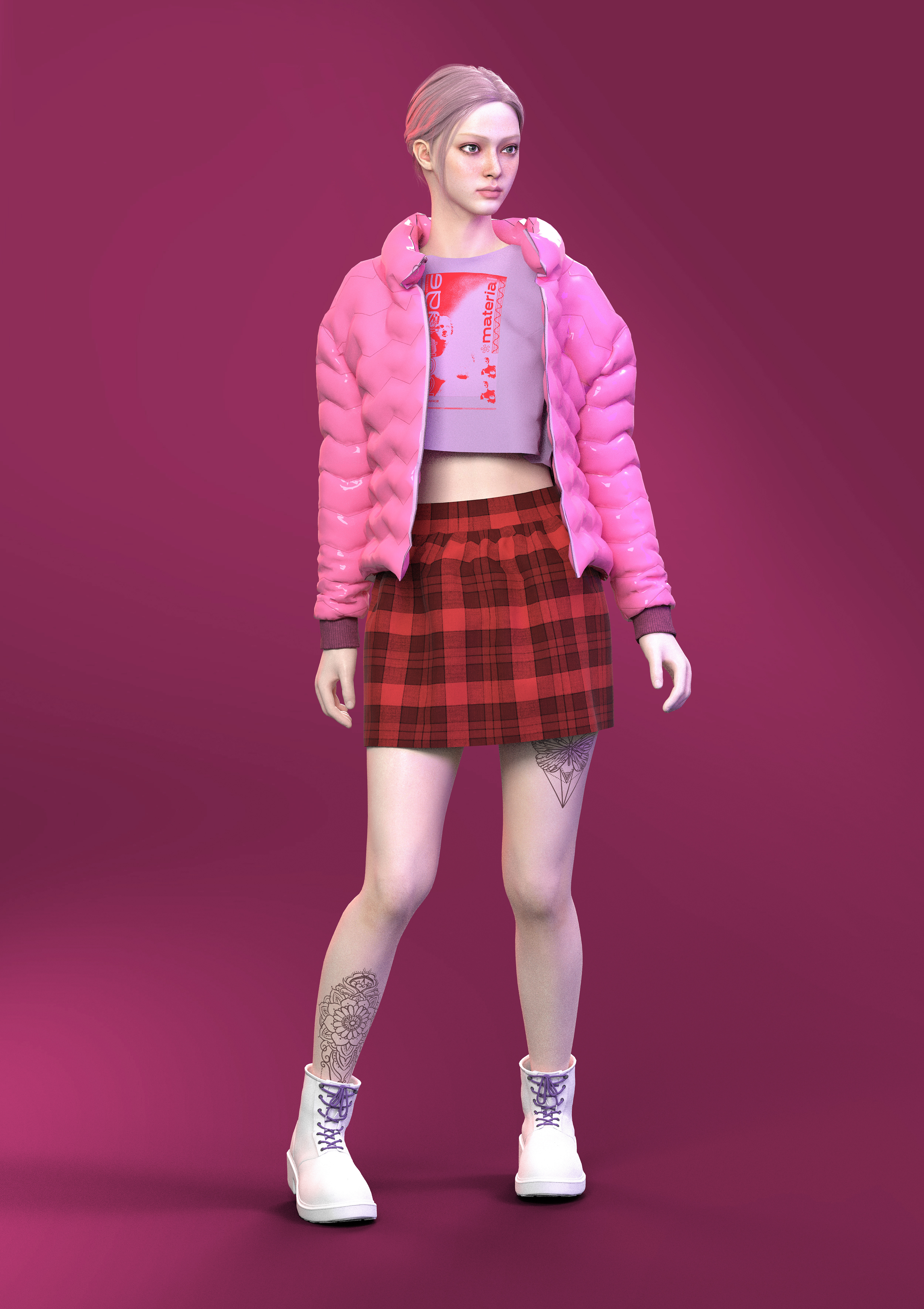 Outfit with a Bright Colour Scheme