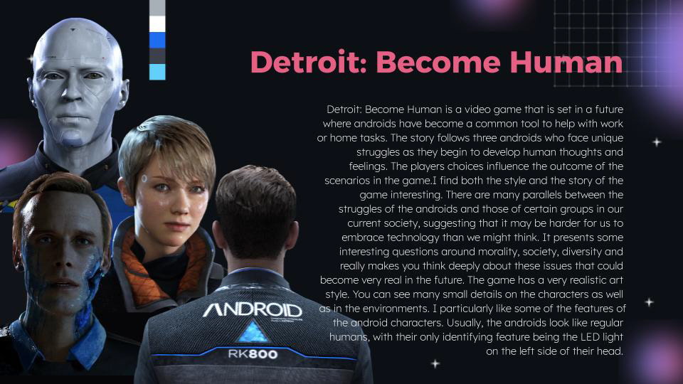 Detroit: Become Human Research Page