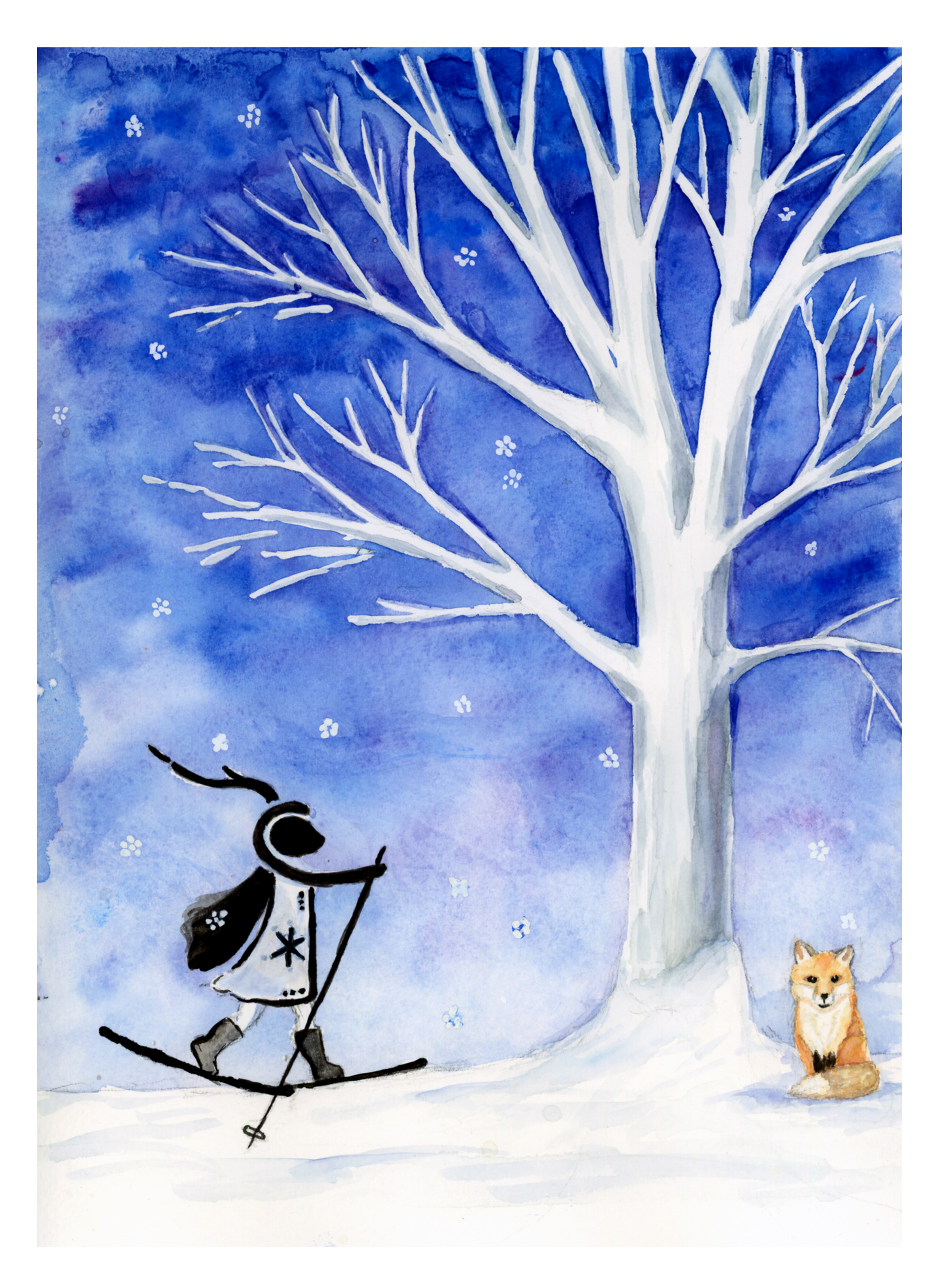 Skadi and the Fox