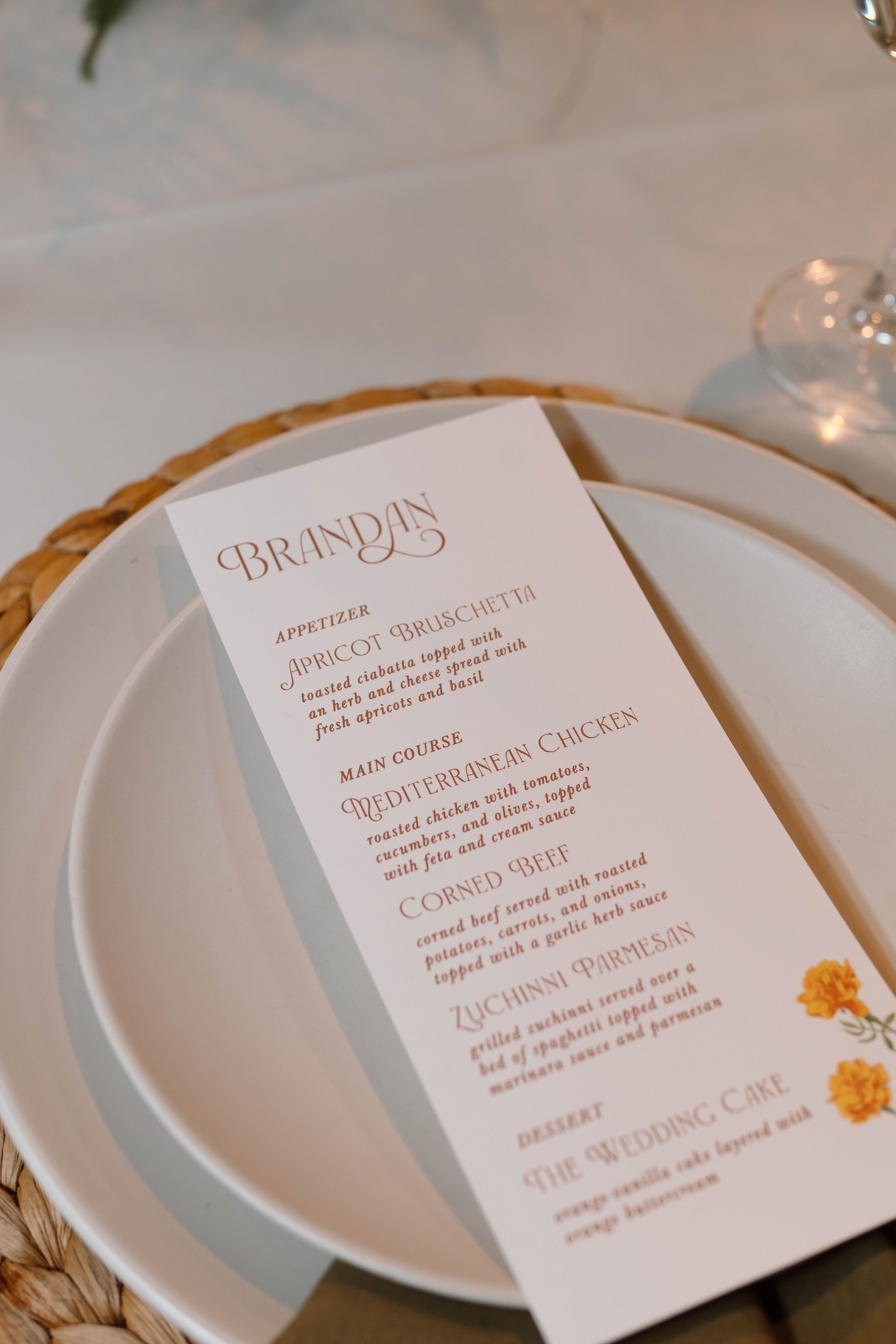 menu - photo by RA Media Co