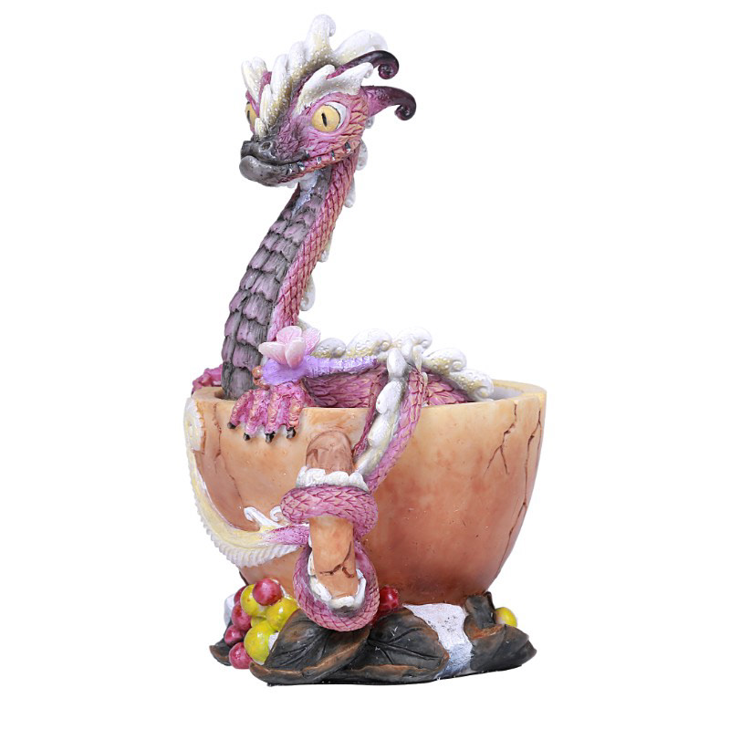 Raspberry Dragon Figurine by Stanley Morrison: Dragon Gifts & Collectibles  — FairyGlen Store