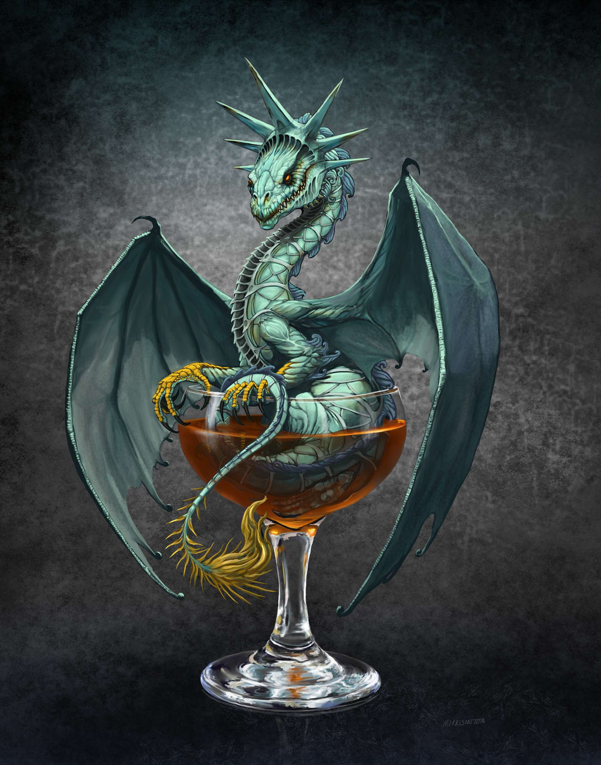 Rum Dragon, by Stanley Morrison