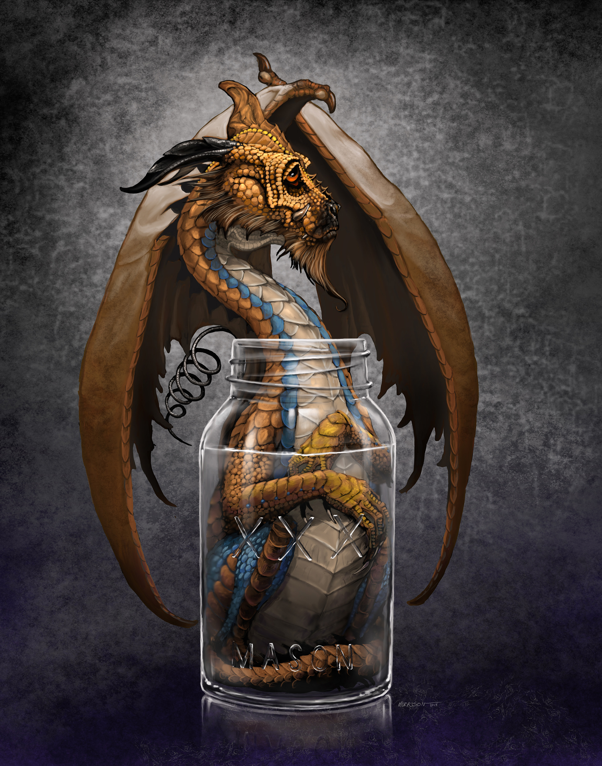 Rum Dragon, by Stanley Morrison