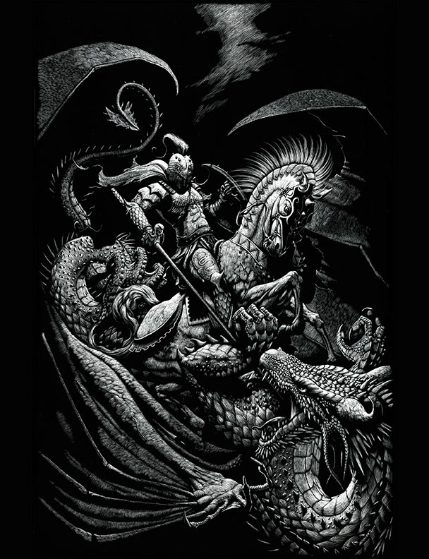 ST GEORGE AND THE DRAGON