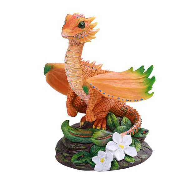 Raspberry Dragon Figurine by Stanley Morrison: Dragon Gifts & Collectibles  — FairyGlen Store