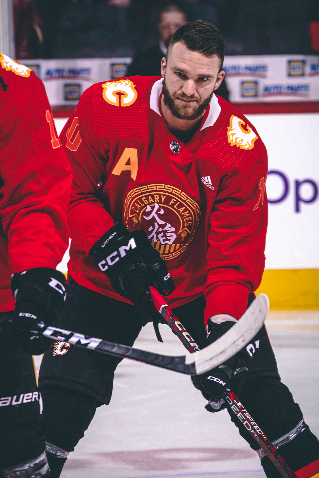 Aidan Wong - 2023 Calgary Flames Lunar New Year Jersey