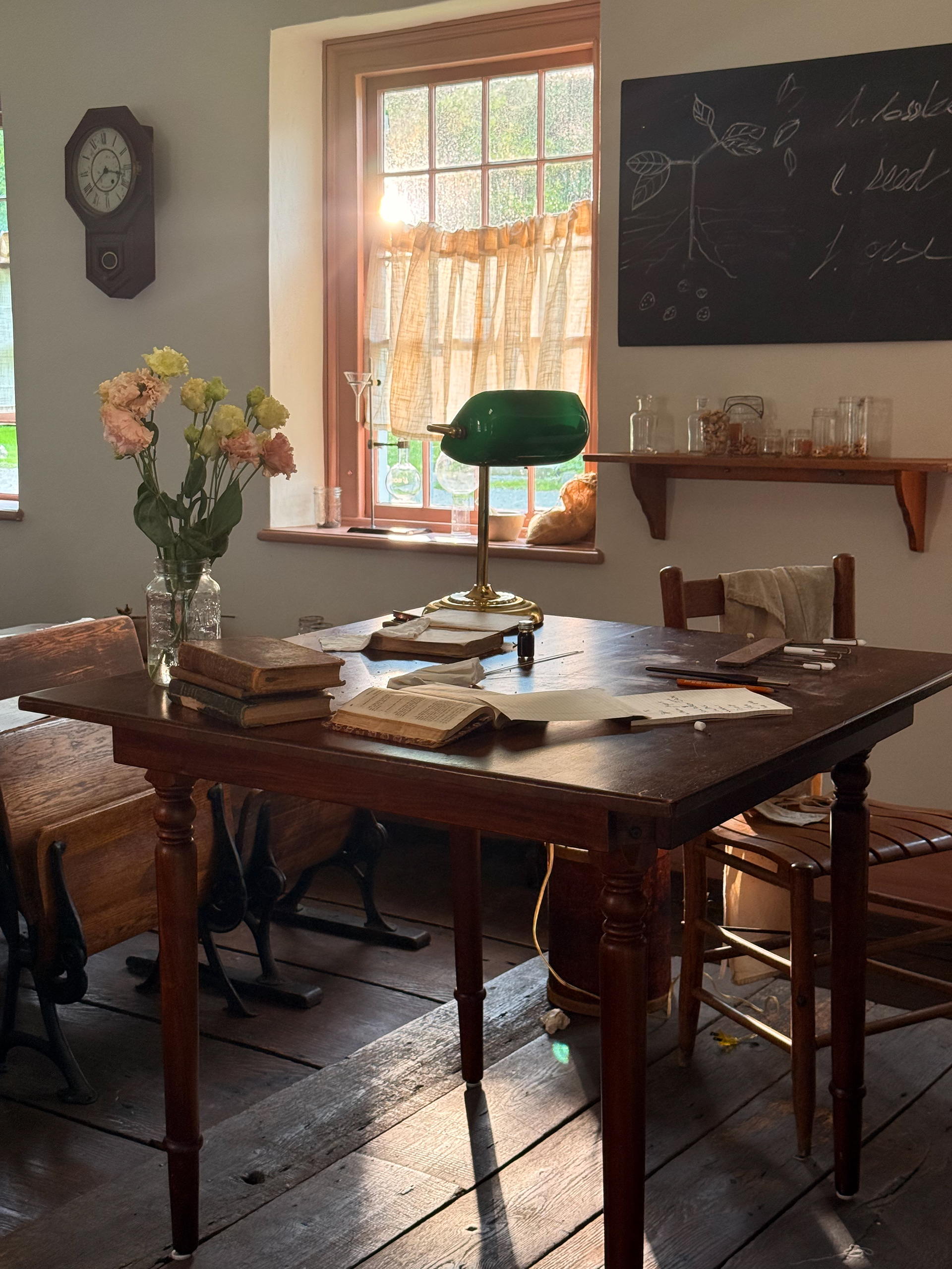 "Carver's Classroom/Lab" [Location: Bedford Historical Schoolhouse]