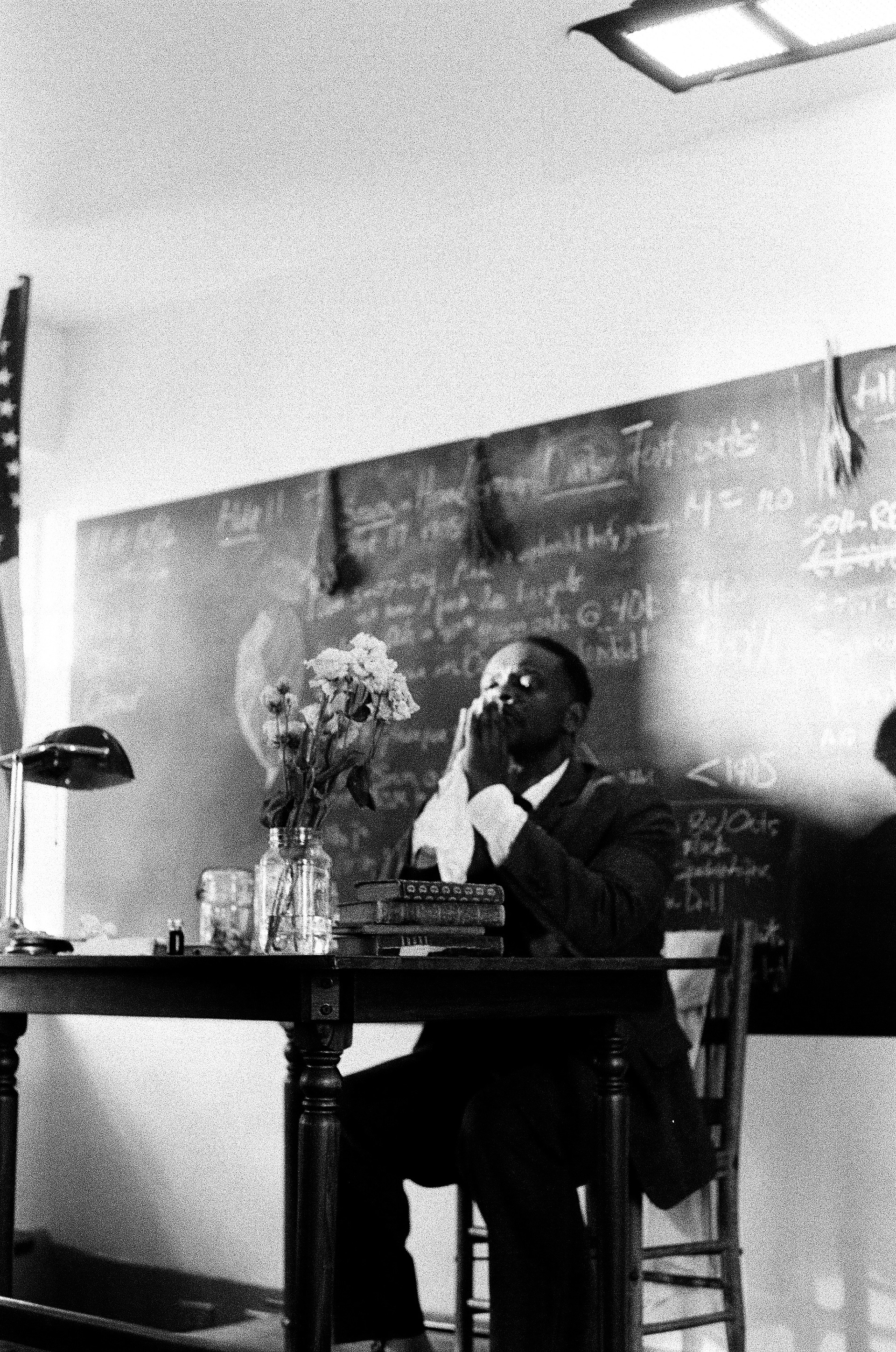 "Carver's Classroom/Lab" [Location: Bedford Historical Schoolhouse]