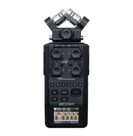 Zoom H6 Black 6 Channel Recorder