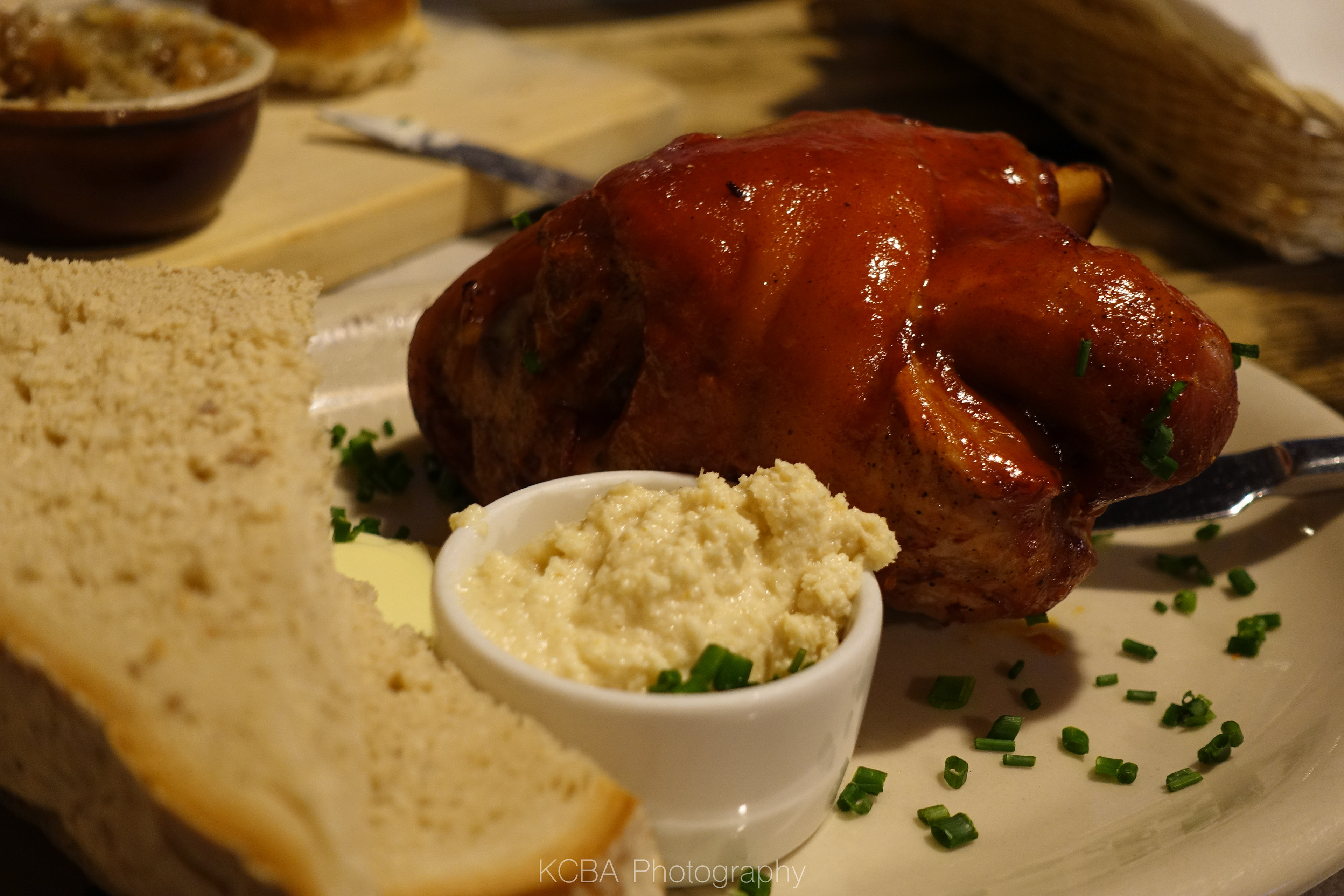 Kraków, Poland / The best pork knuckle on Earth and the only ad in this album... served in Chłopskie Jadło.