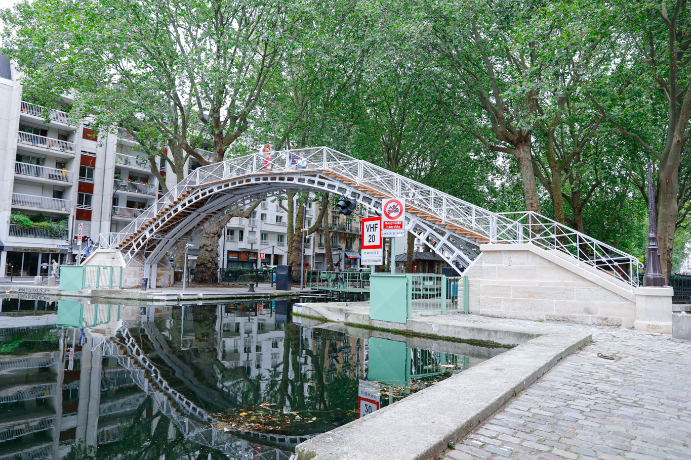 Rénovation passerelles Canal Saint Martin - ALTRAD PREZIOSO