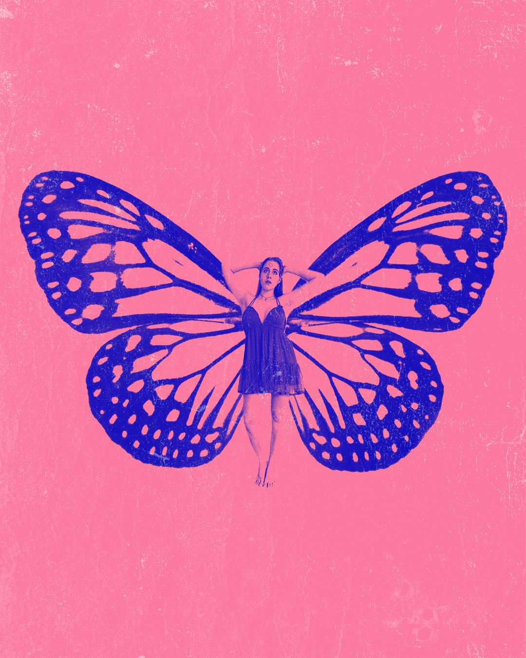 Butterfly Creative Self Portrait, 2021