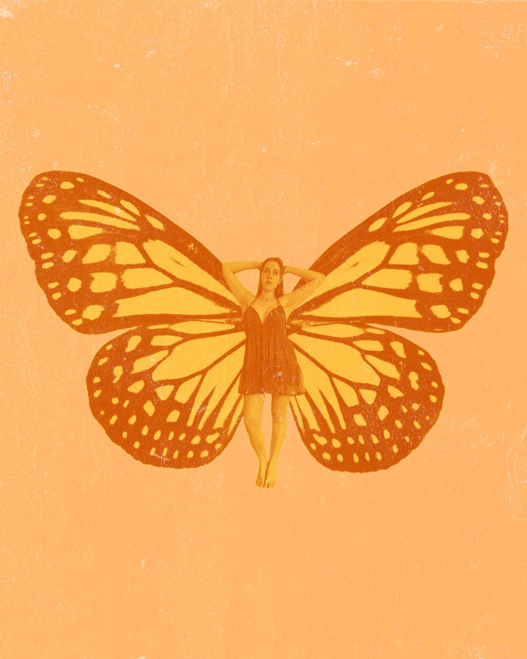 Butterfly Creative Self Portrait, 2021