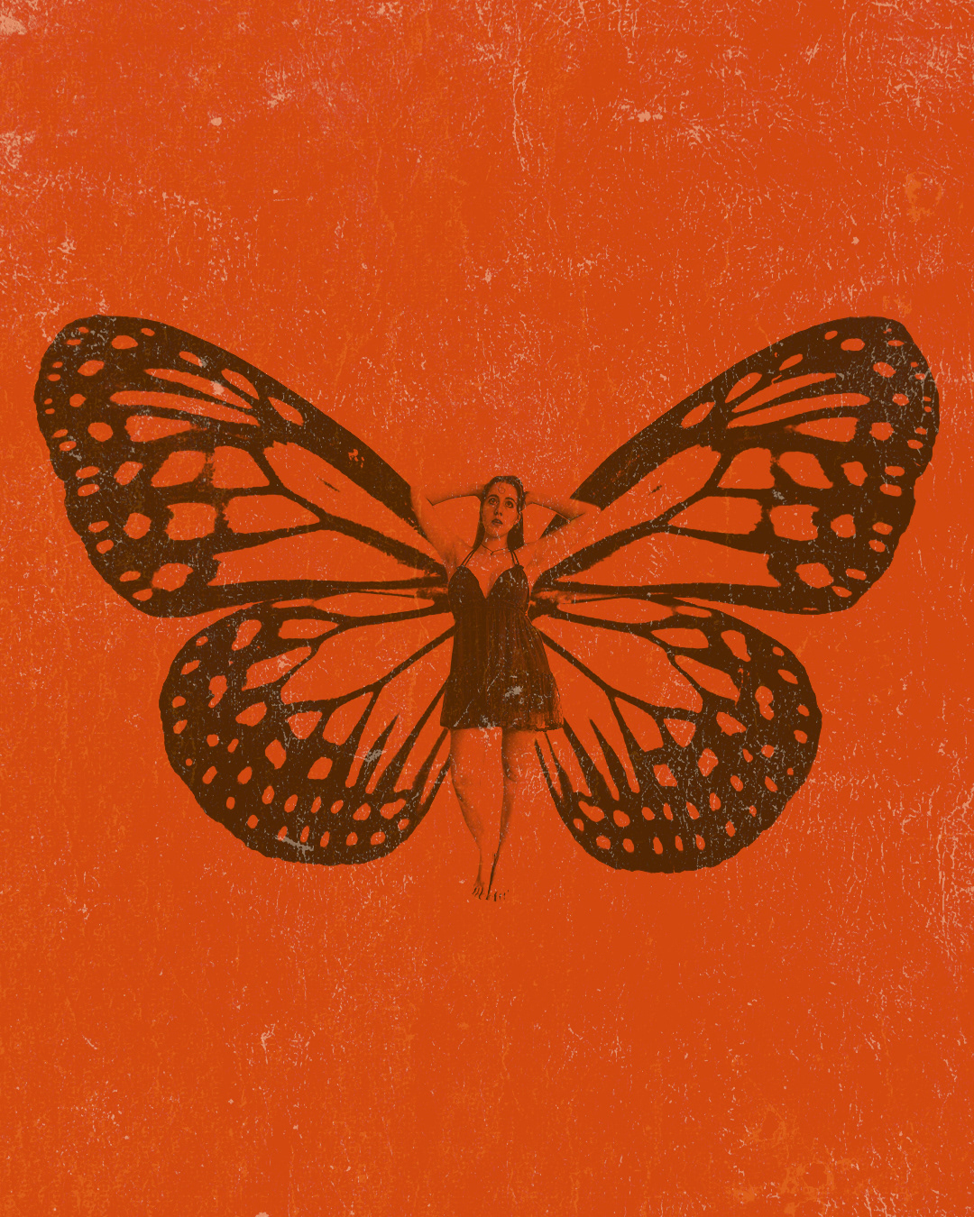 Butterfly Creative Self Portrait, 2021
