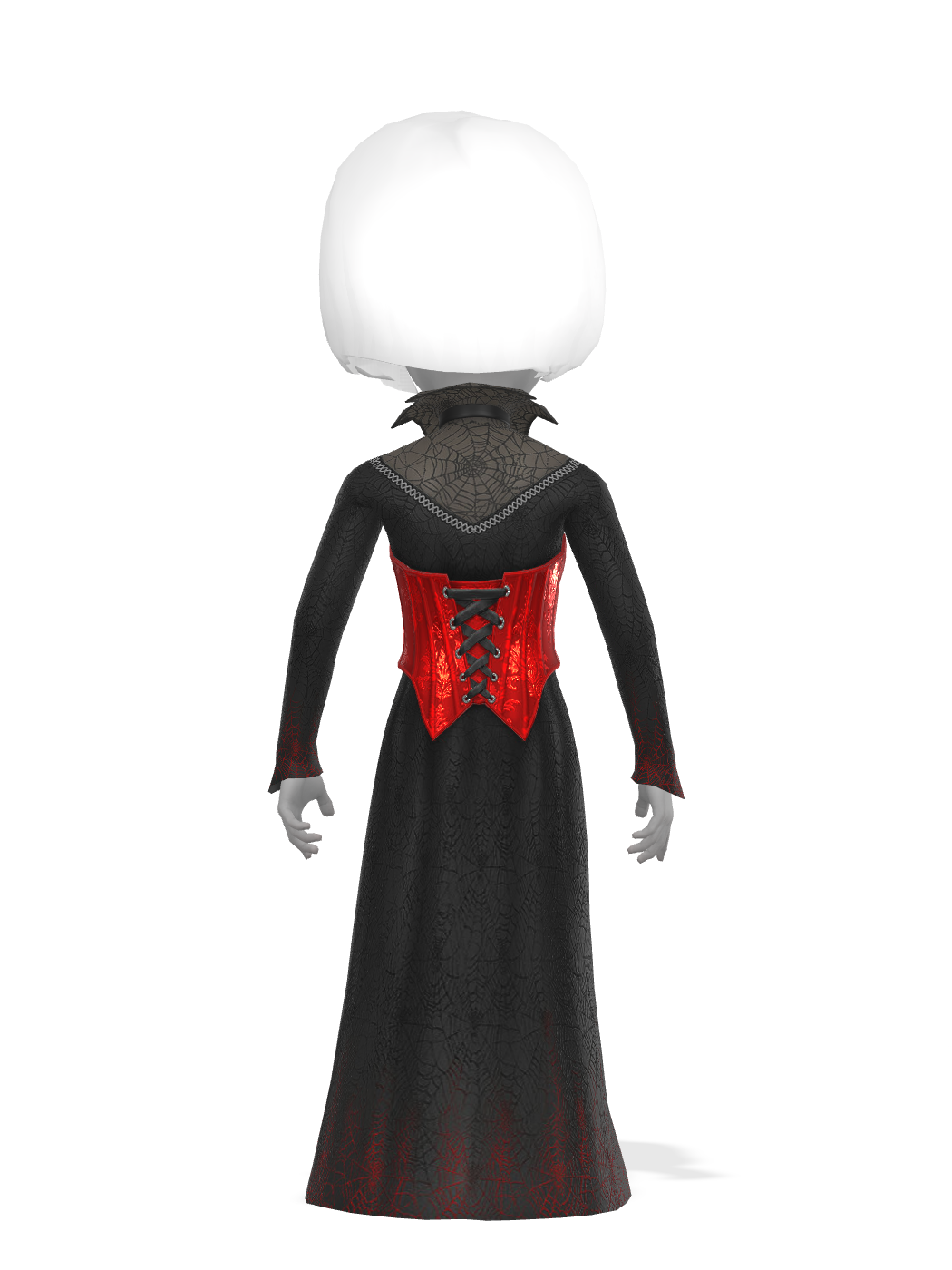 Vampire dress. Texture by Kristy de Guzman. Model done by Stirling Dimitrius.