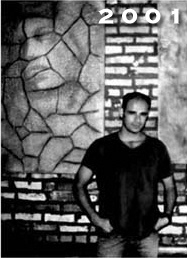 Acrylic on Canvas Exhibit "Hidden Images"in 2001