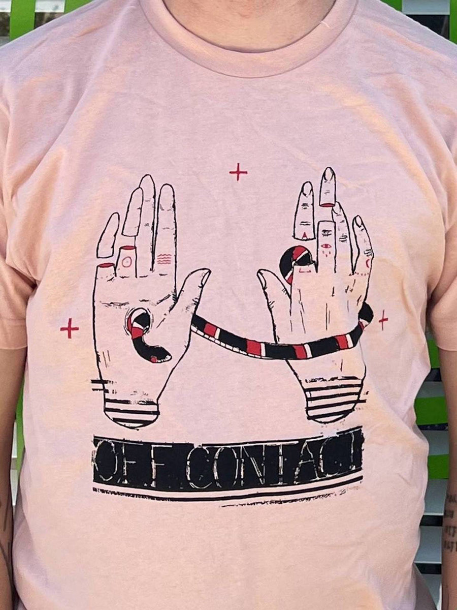 Derek Meier Designed : Off Contact Hand T-Shirt