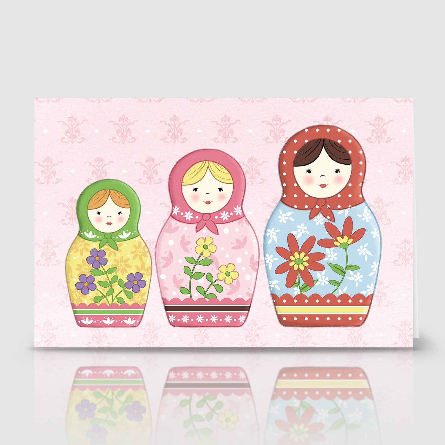 Folded Greeting Card
