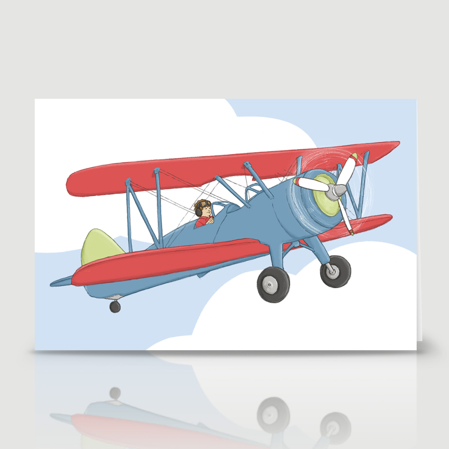 Folded Greeting Card