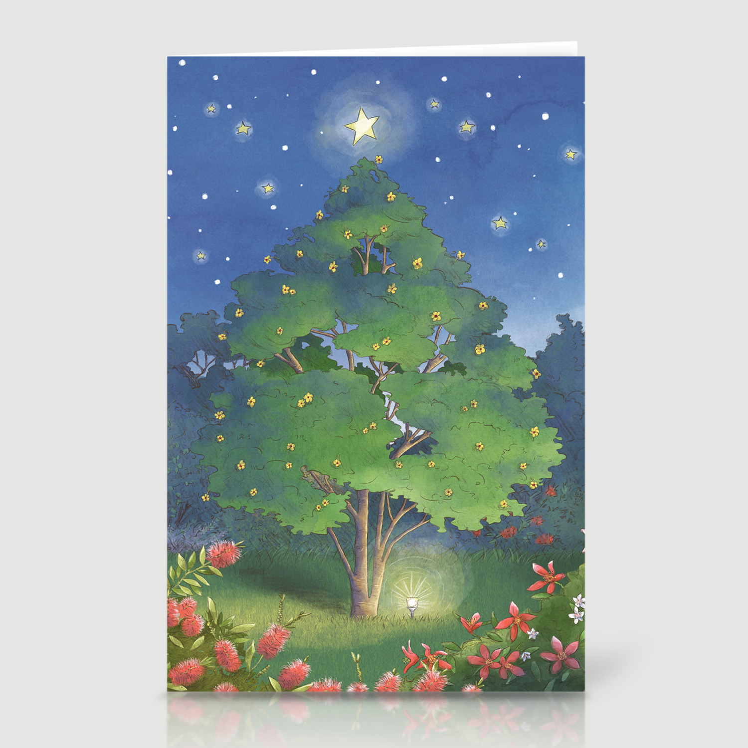 Folded Christmas Card