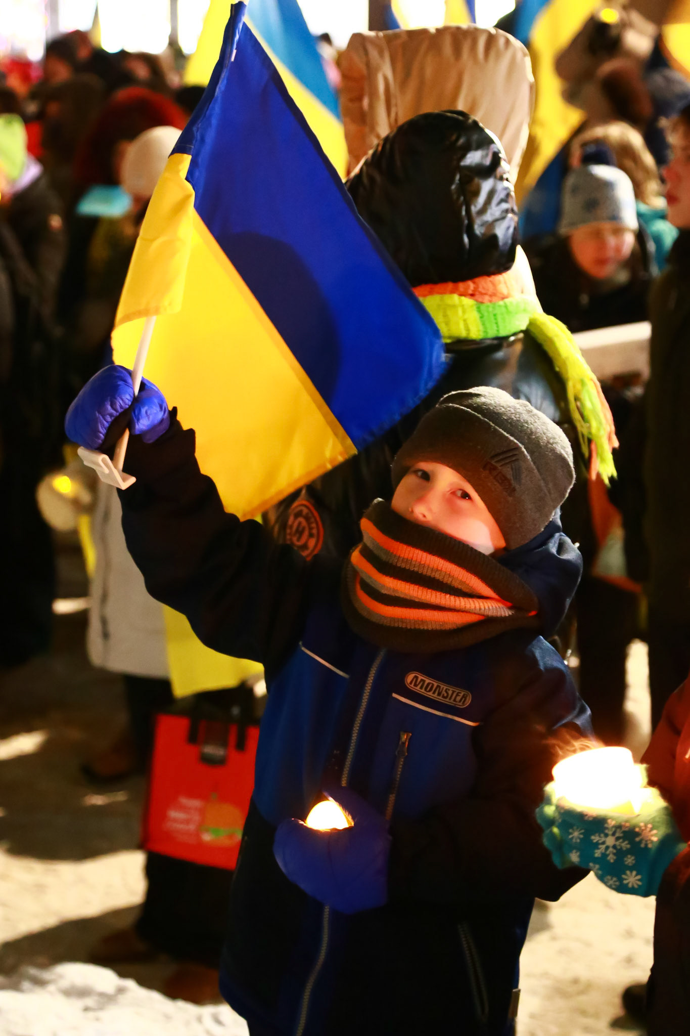 Loin d'être un sentiment négatif, le nationalisme radical des ukrainiens est présent déjà chez les plus jeunes
