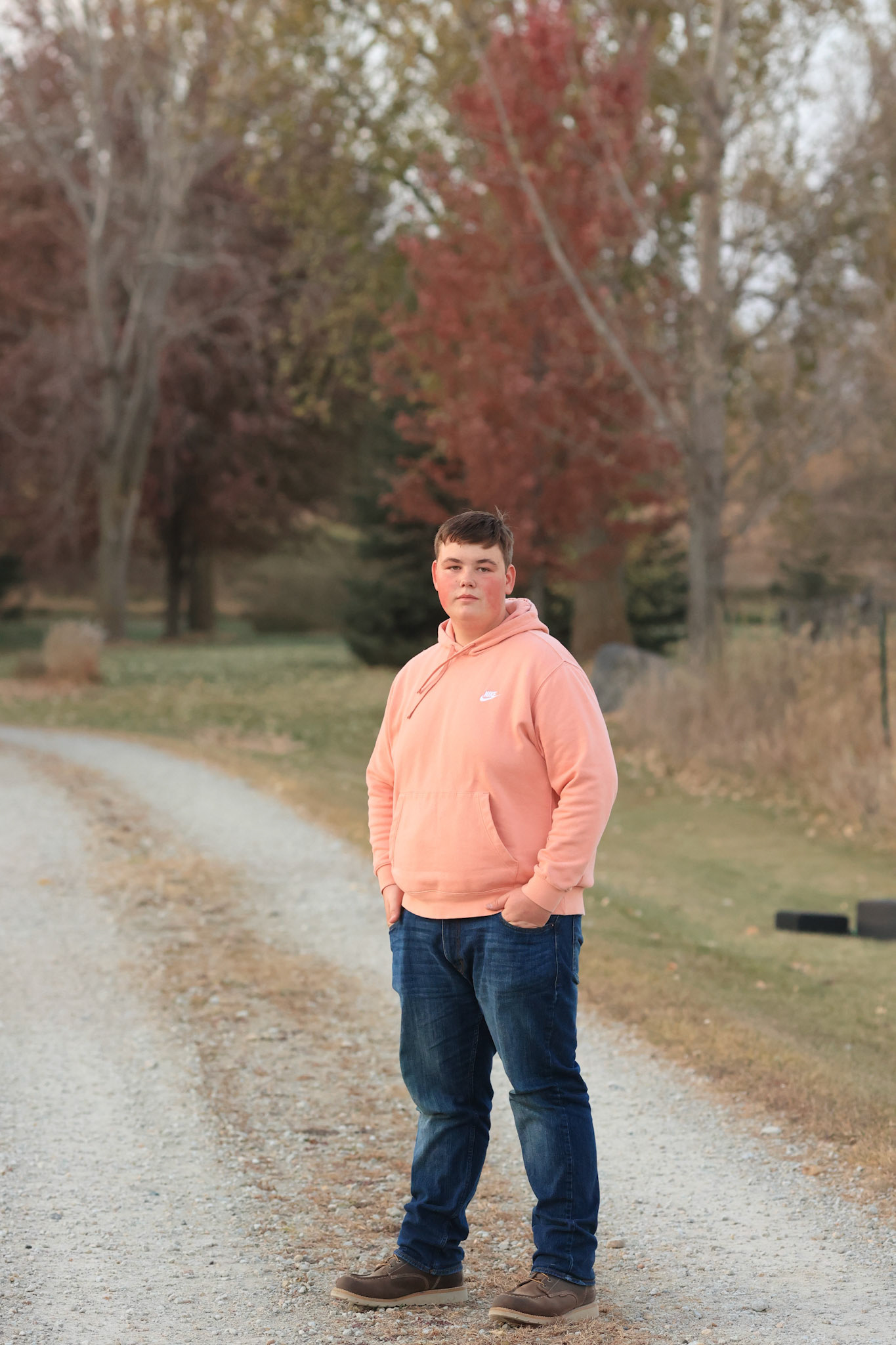 Standing in Driveway 1