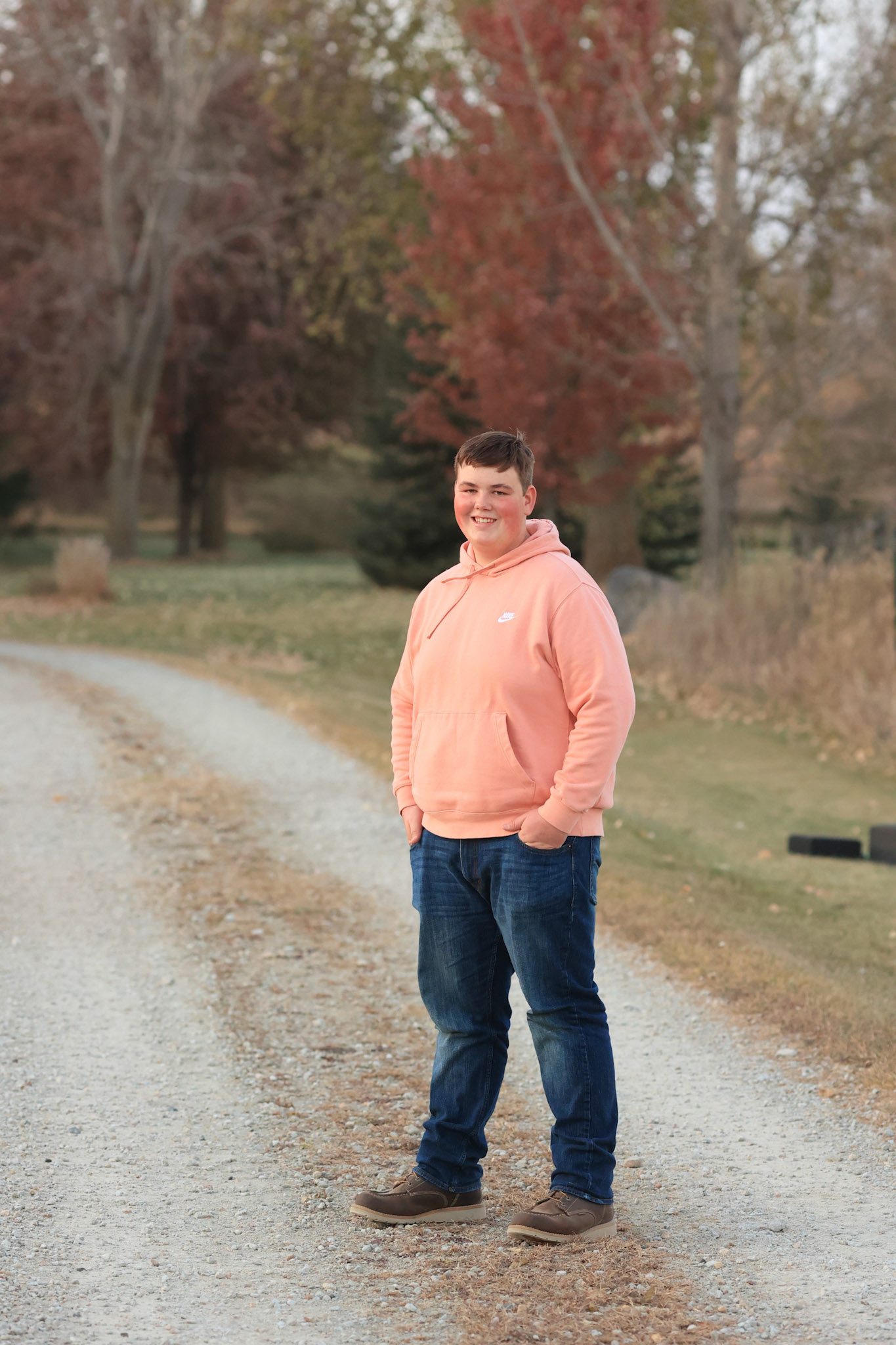 Standing in Driveway 2