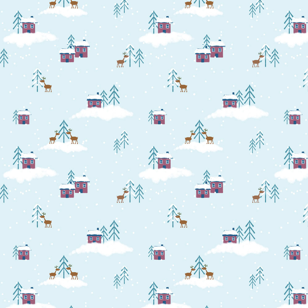 Snowy Mountains_Teal