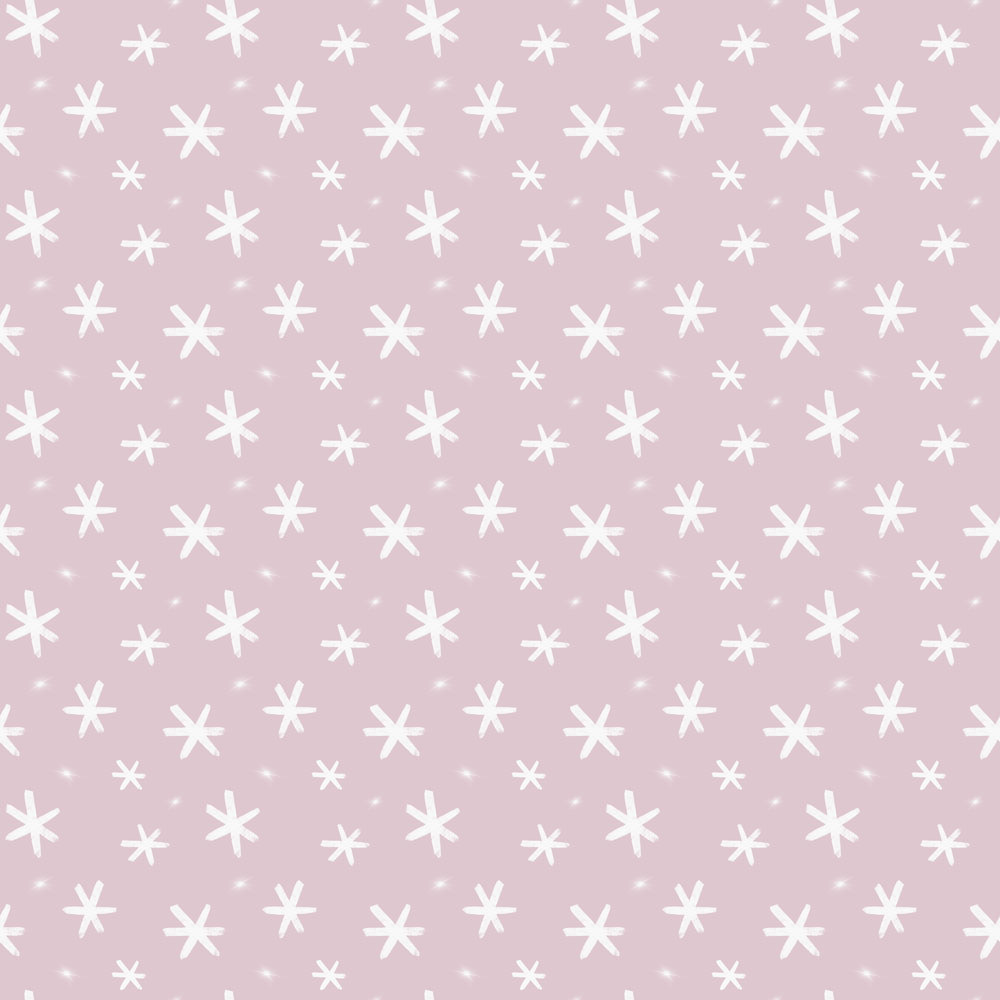 Starry Snowflakes_Pink