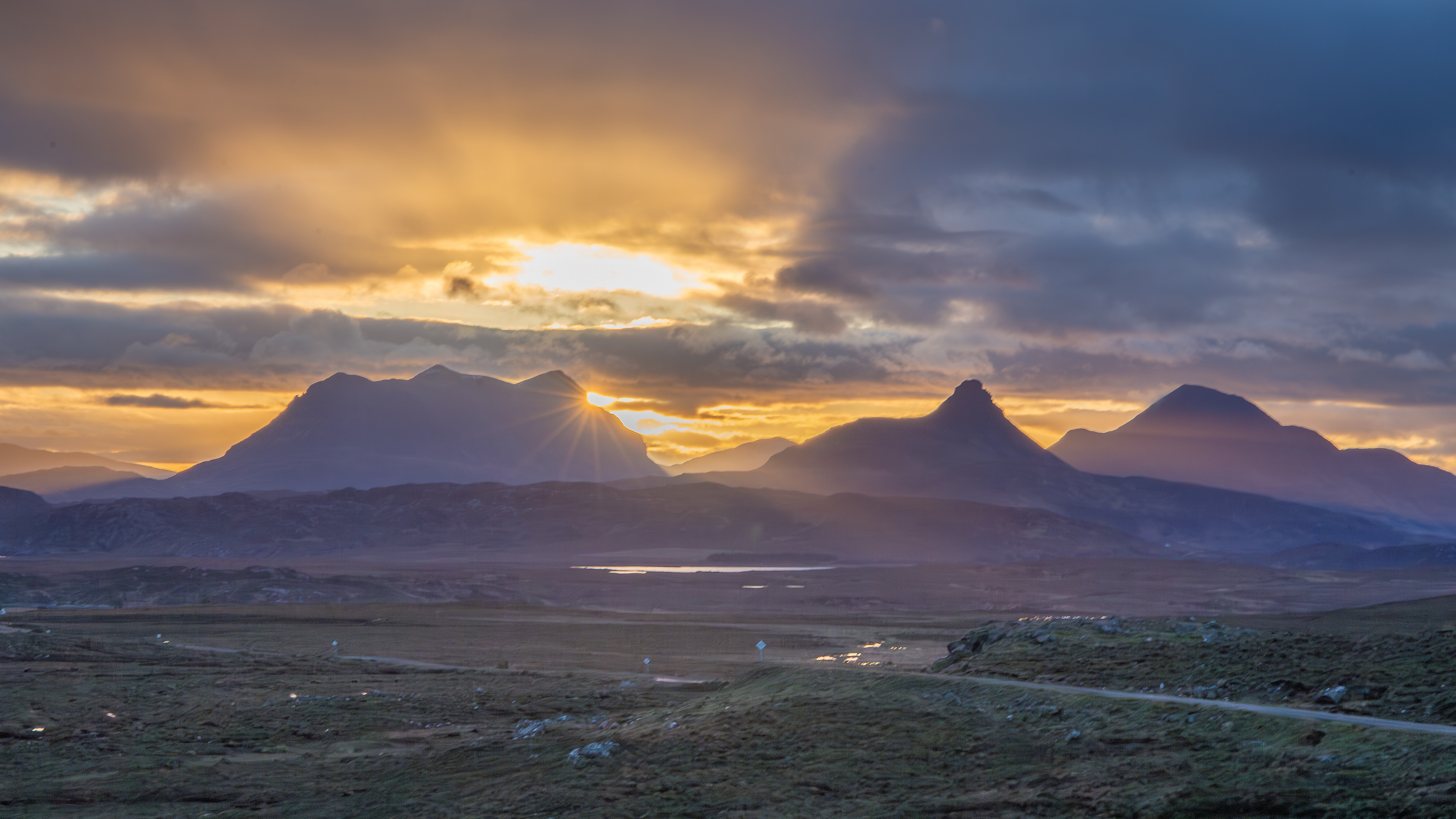 Cul Mor, Stac Pollaidh and Ben Mor Coigach