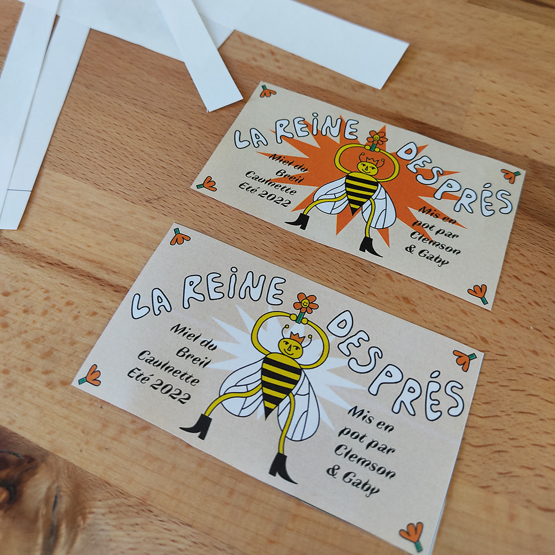 Premiers tests d'impression