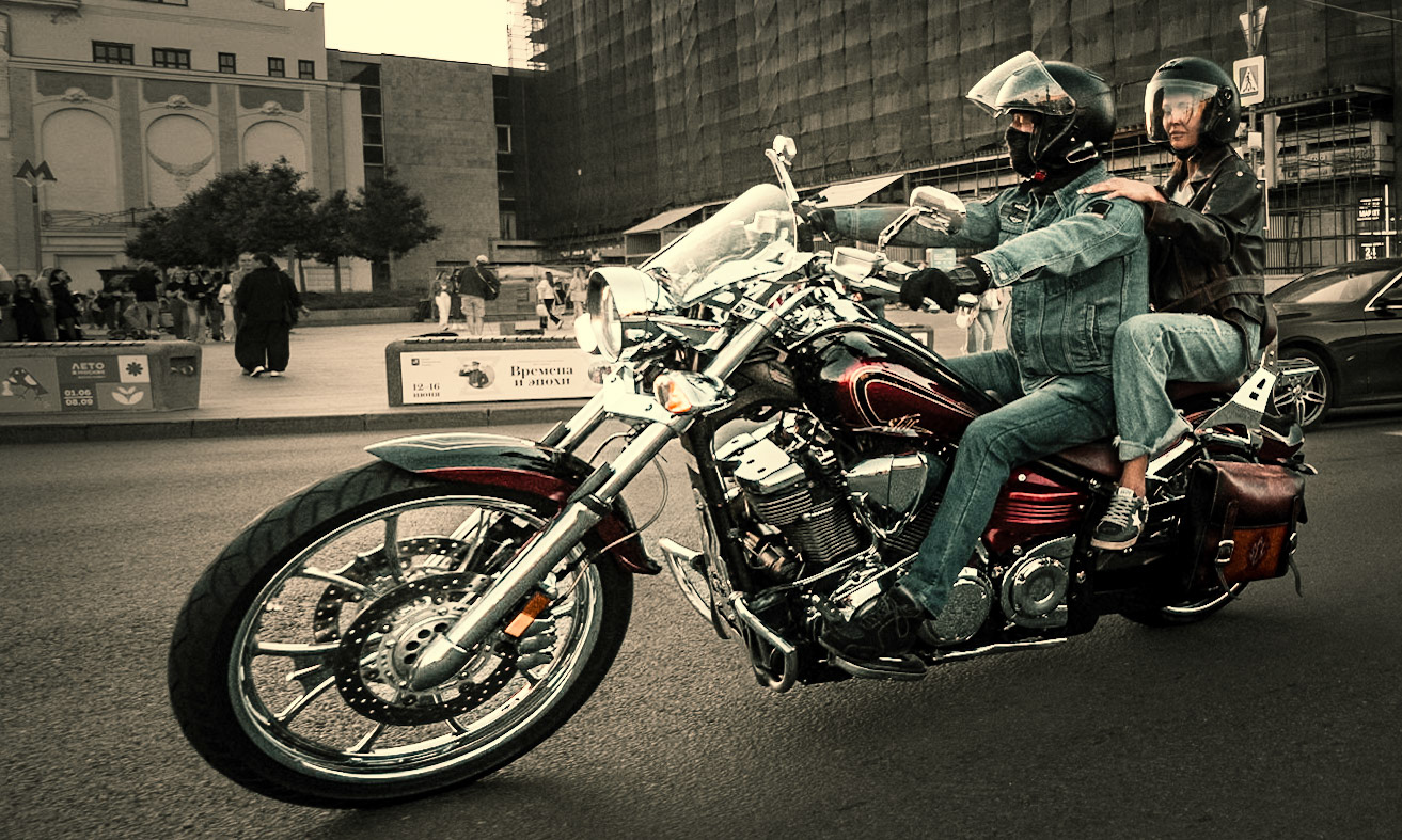 Biker Couple