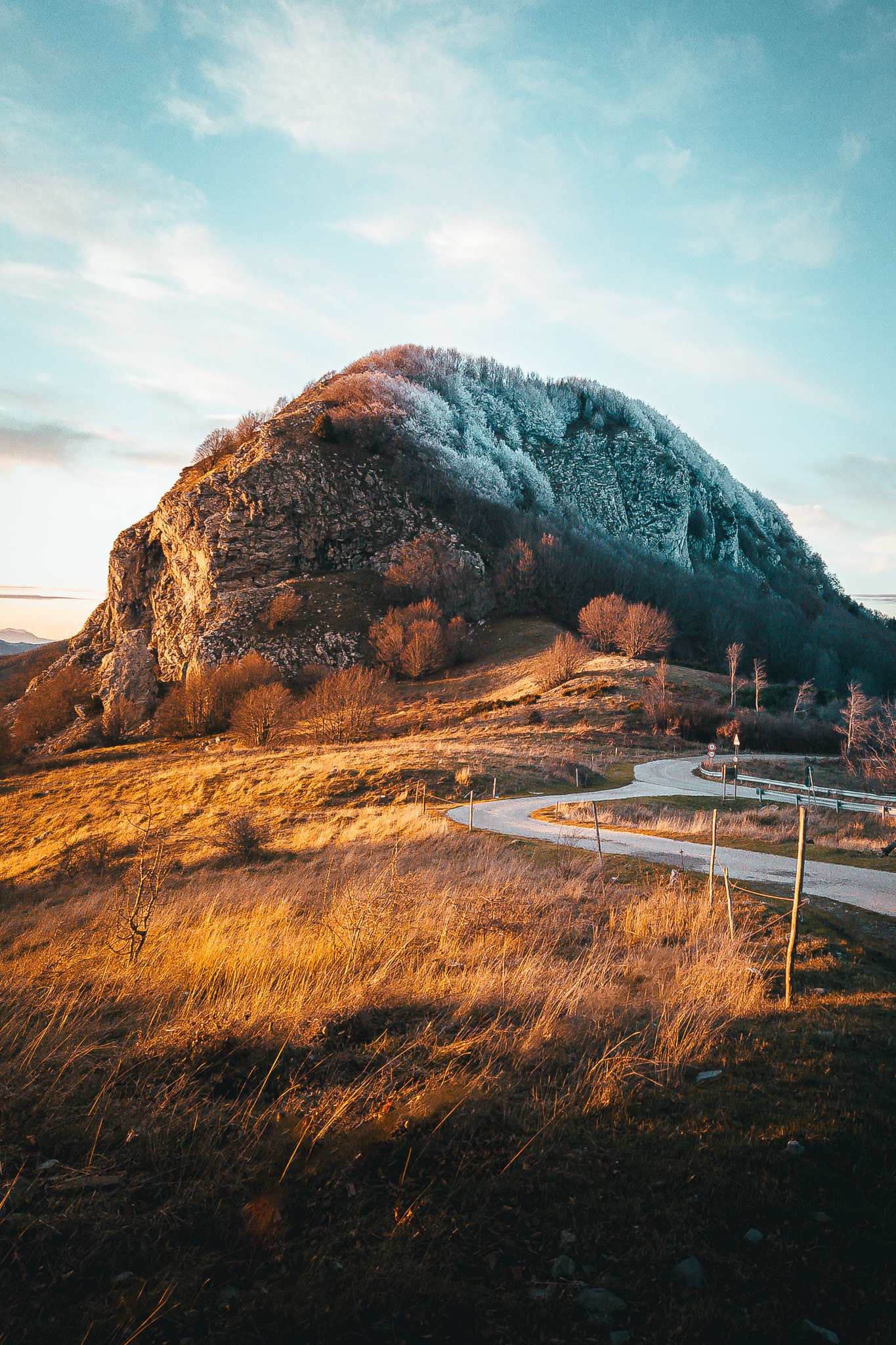 Monte Armizzone al tramonto