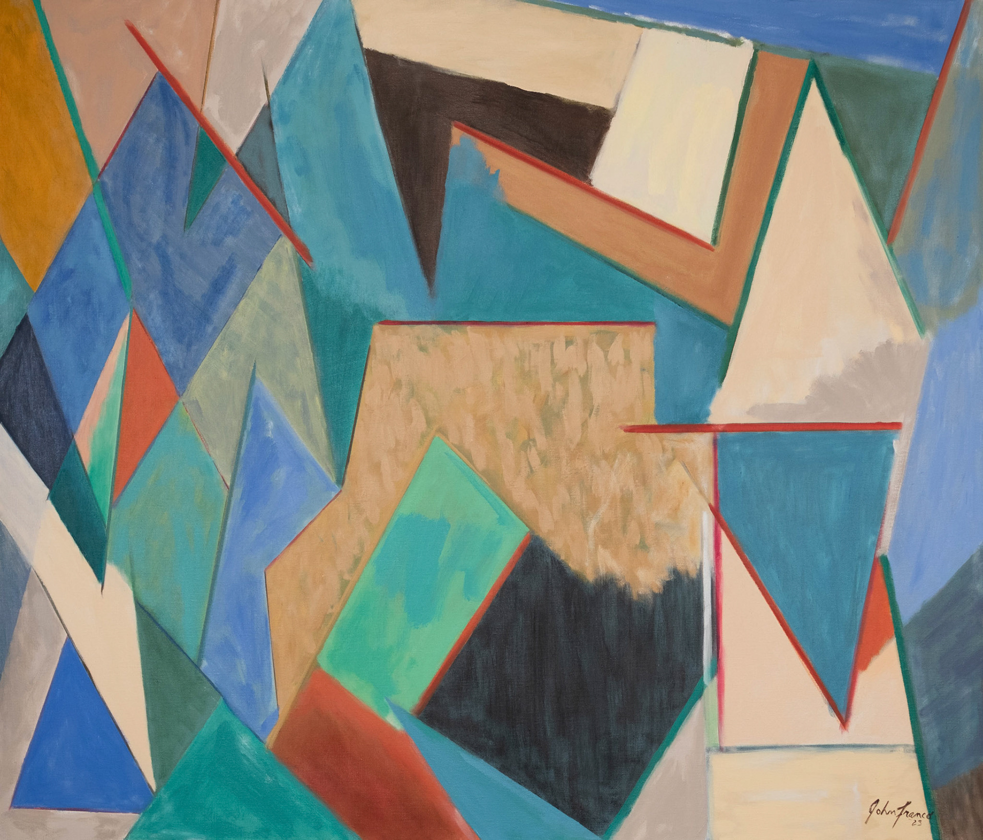 "Start Over" 2023 40 x 36