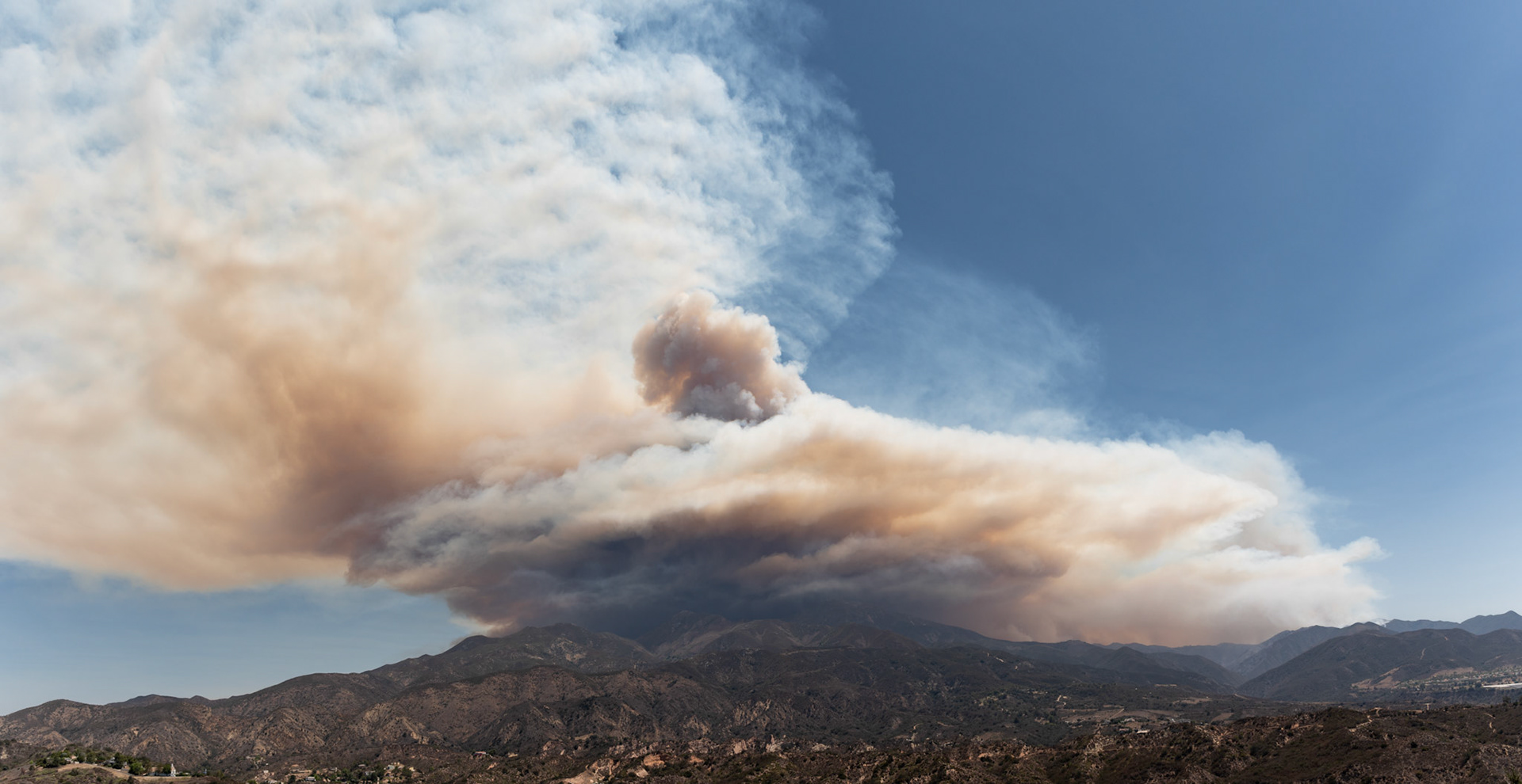 Smoke from the 2018 fires