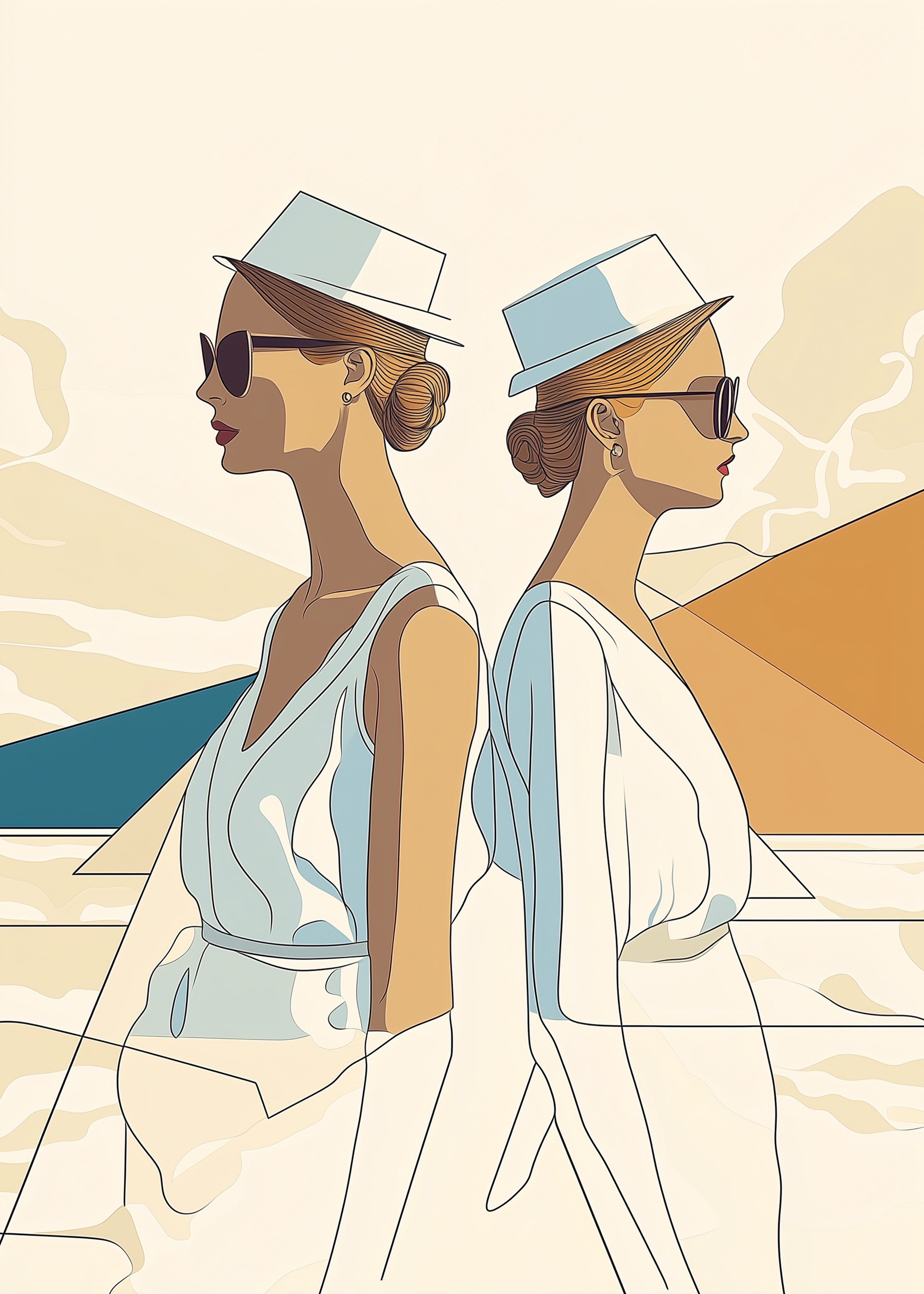 Mediterranean Women III © Nicholas V. K.