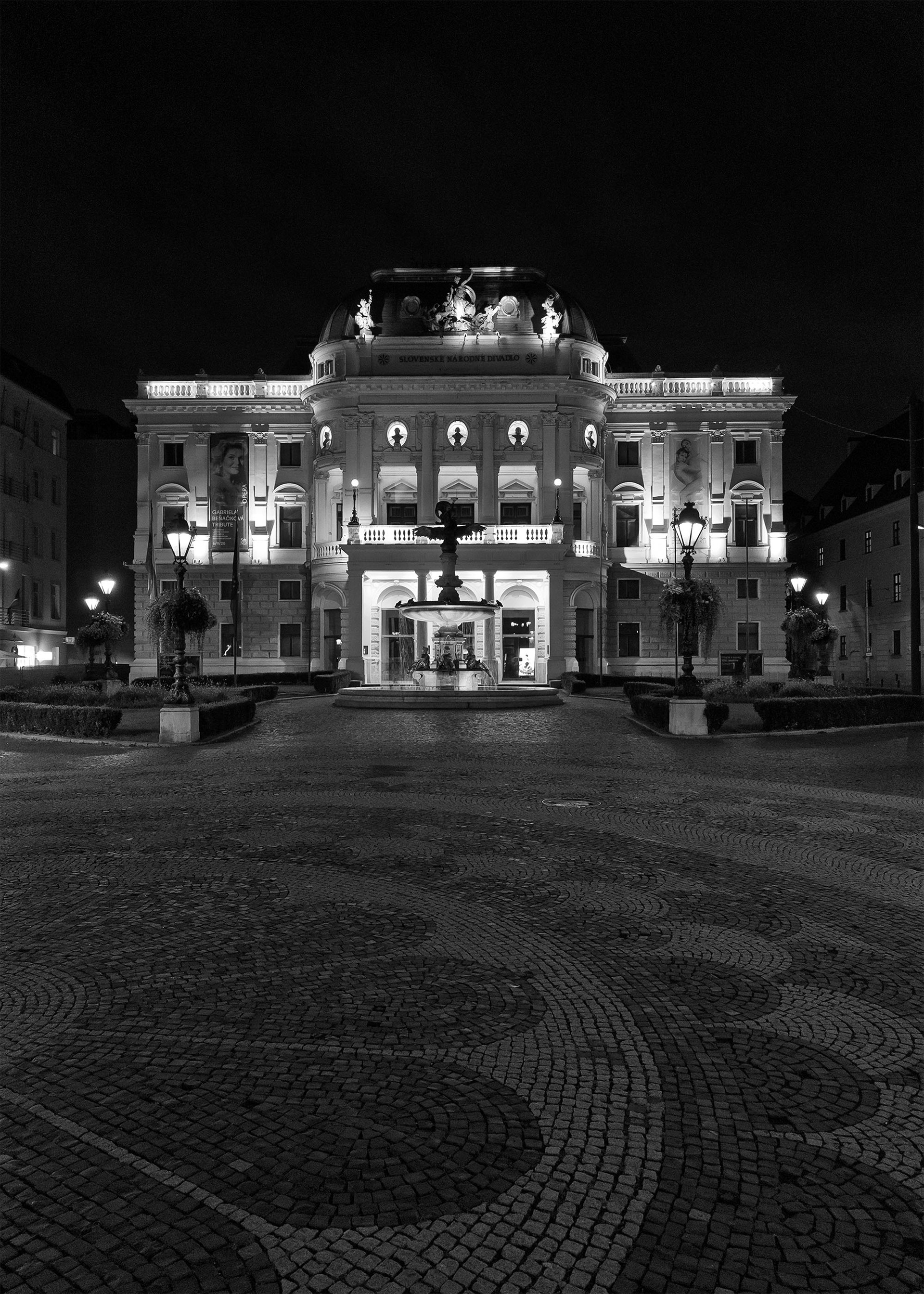 The Slovak National Theatre's Historical Building in Bratislava © Nicholas V. K.
