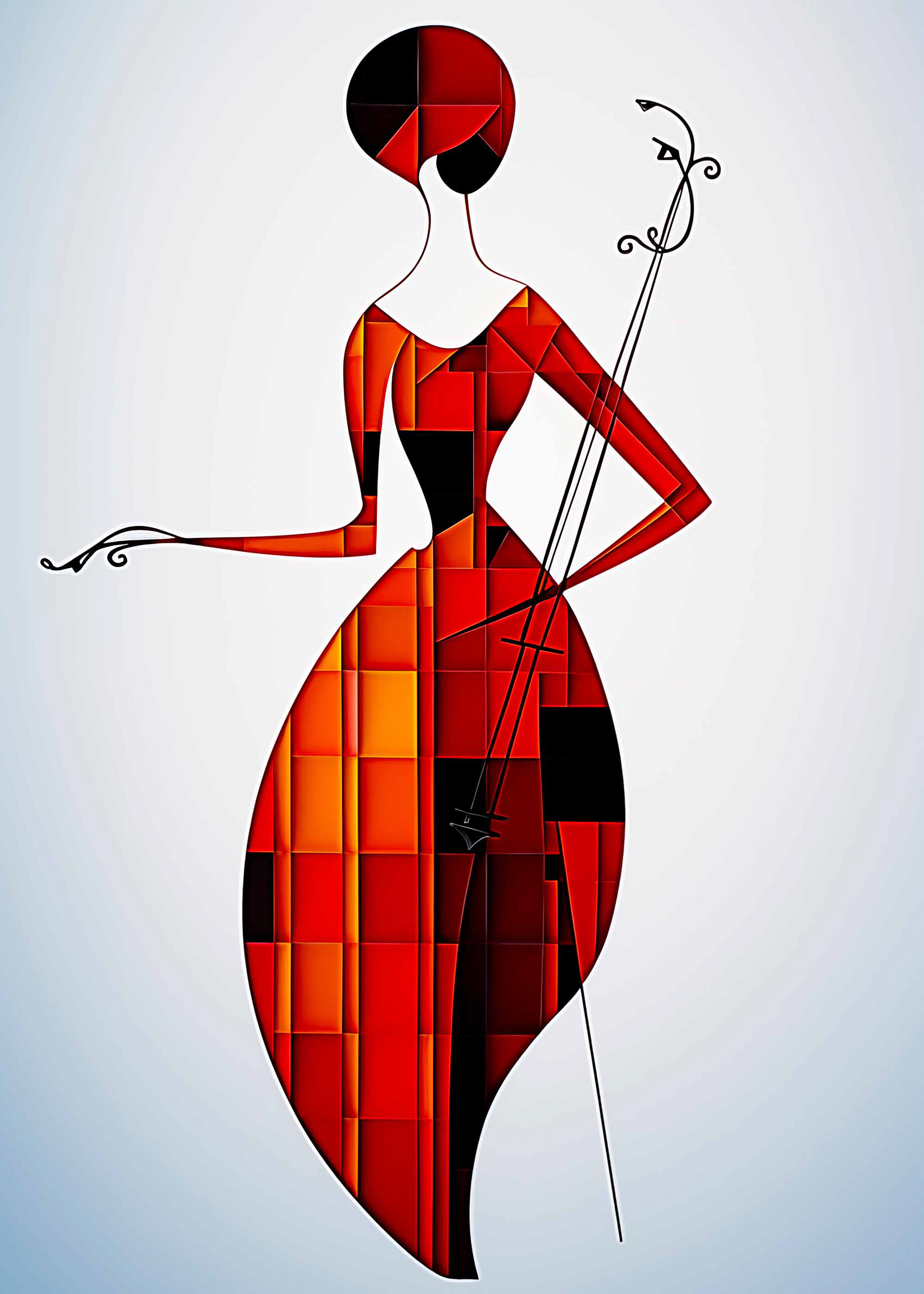 Cello Art © Nicholas V. K.