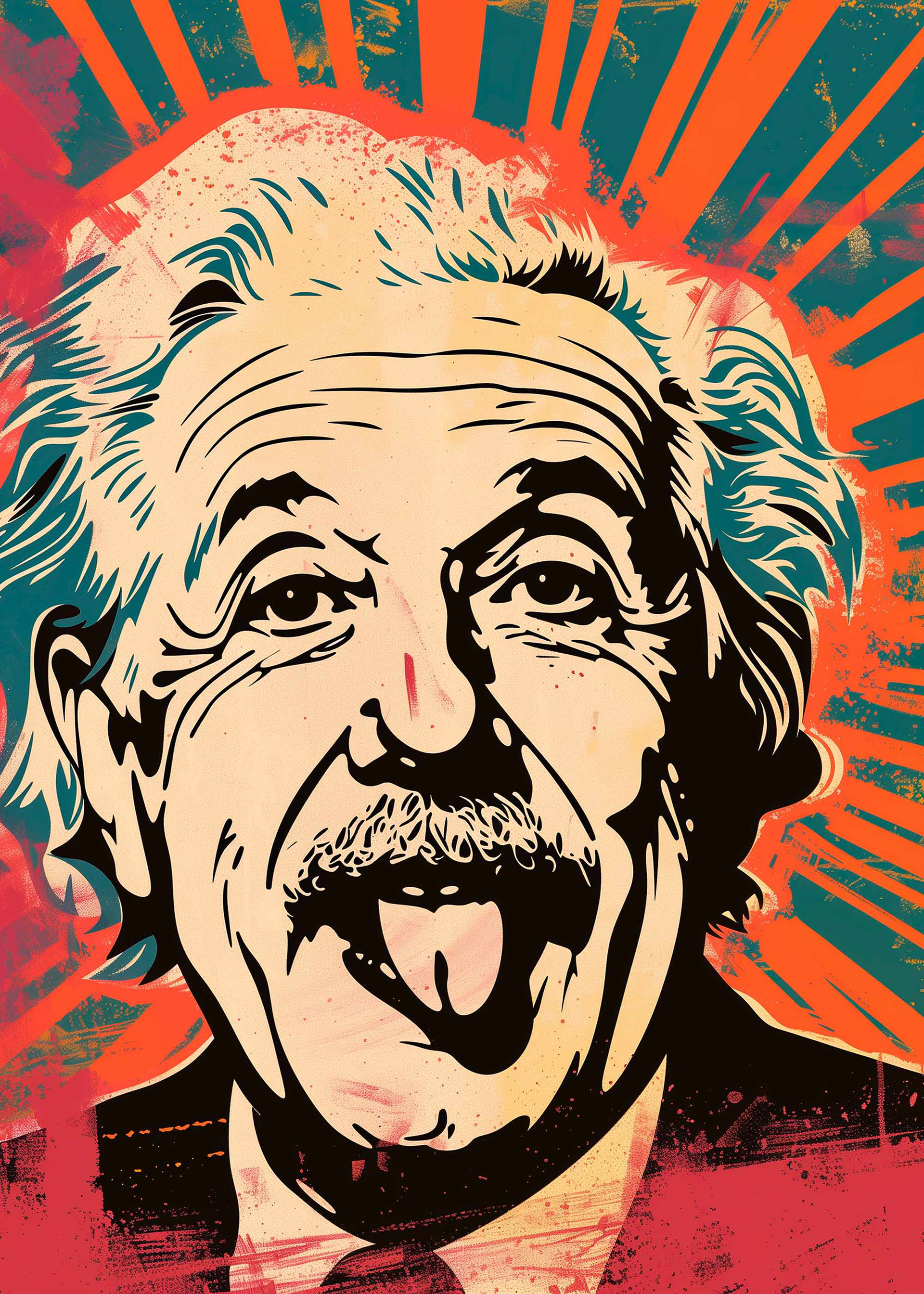 Albert Einstein © Nicholas V. K.