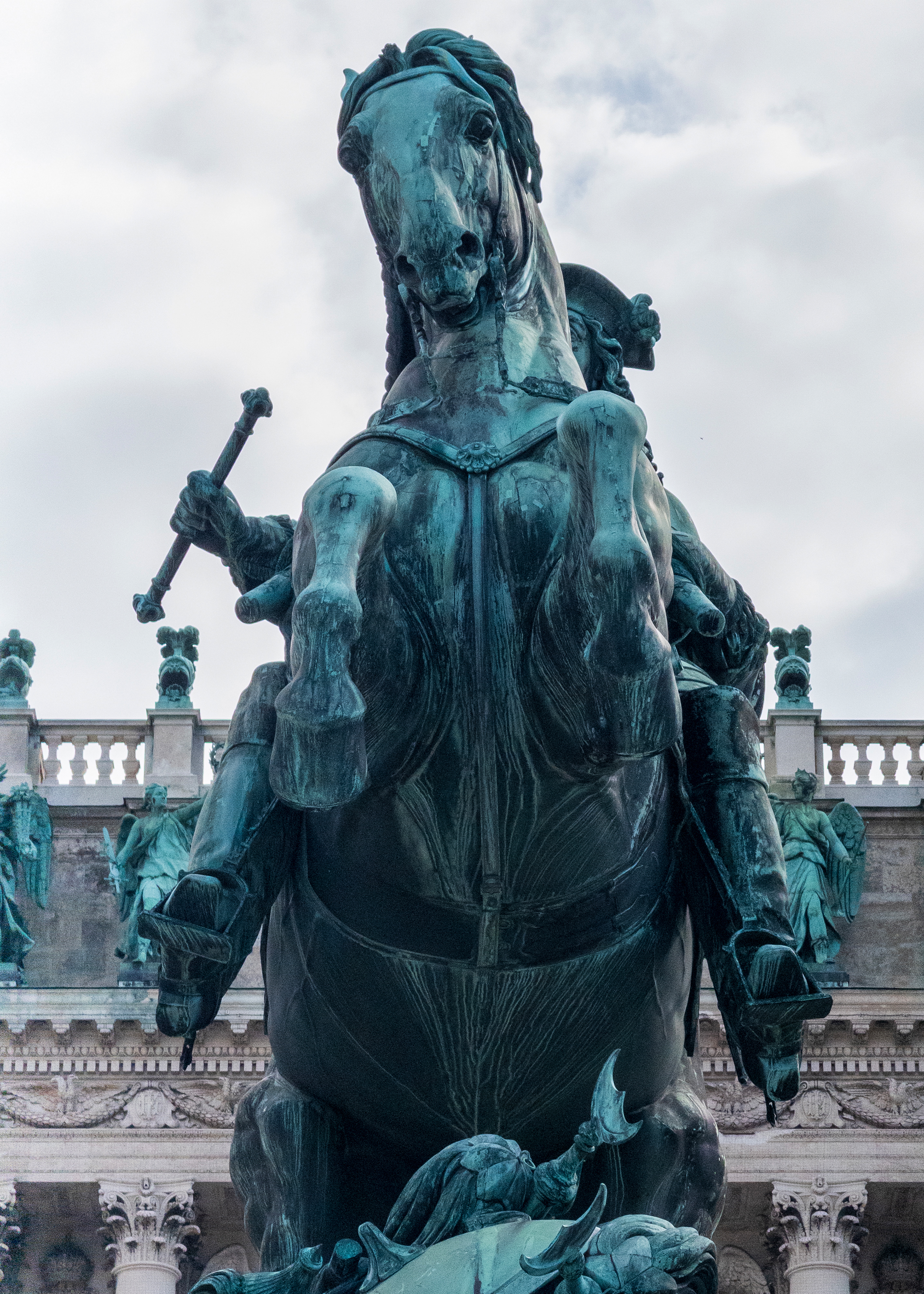 The Prince Eugene Monument on Heldenplatz Square © Nicholas V. K.