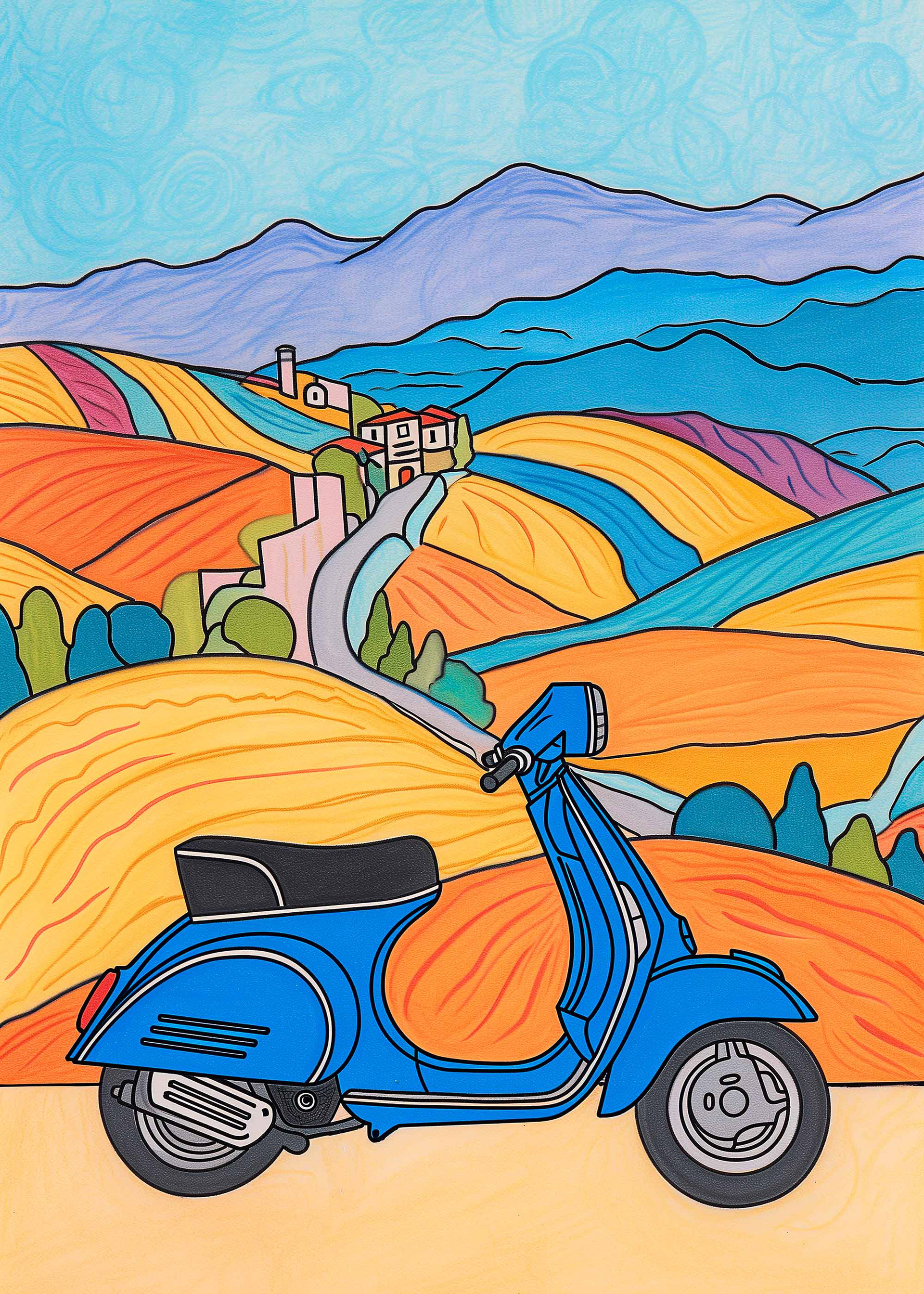 Vespa © Nicholas V. K.